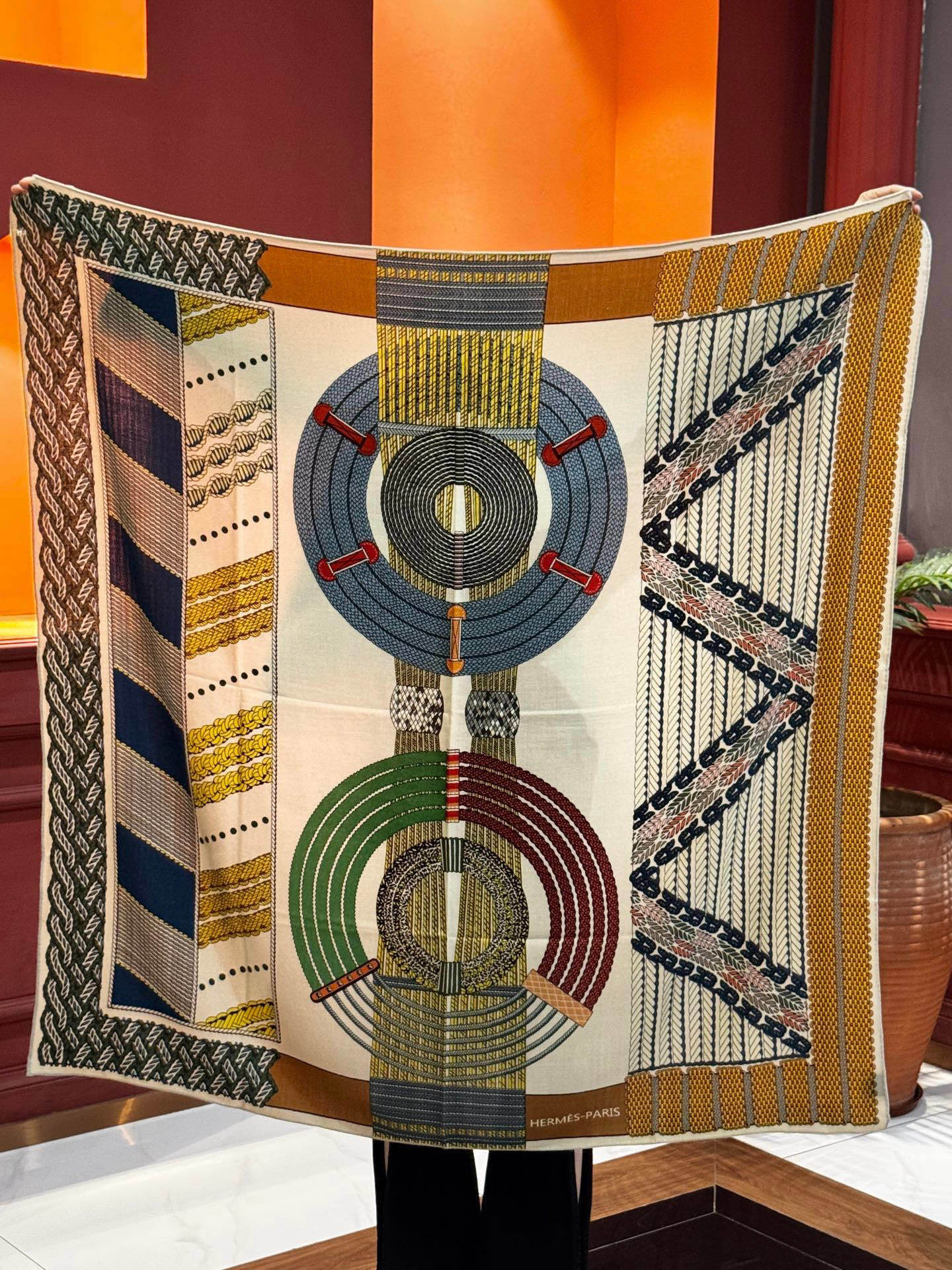 丝巾 |HERMES I Dressage Tressage2025秋冬Dressage Tressag