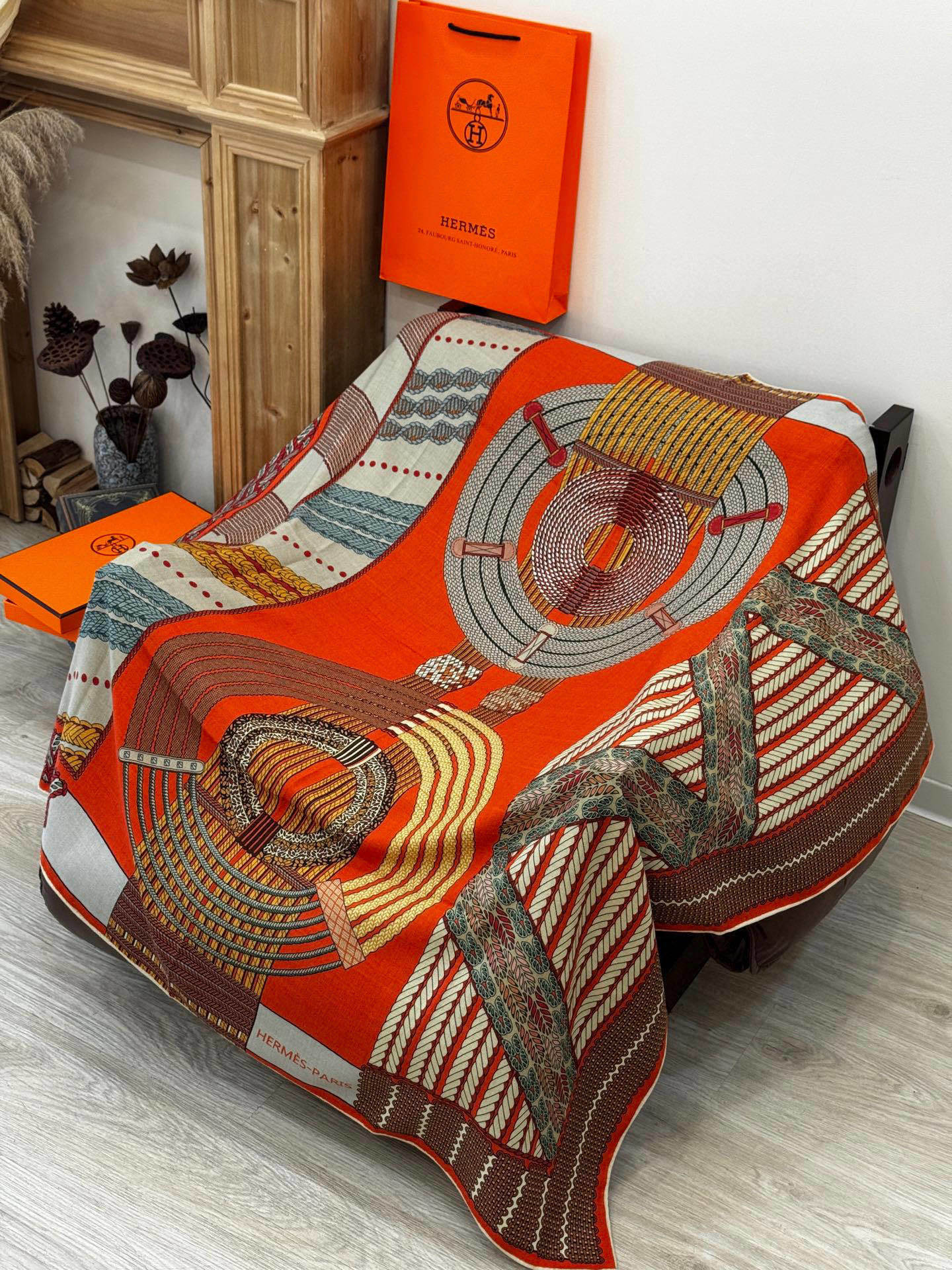 丝巾 |HERMES I Dressage Tressage2025秋冬Dressage Tressag