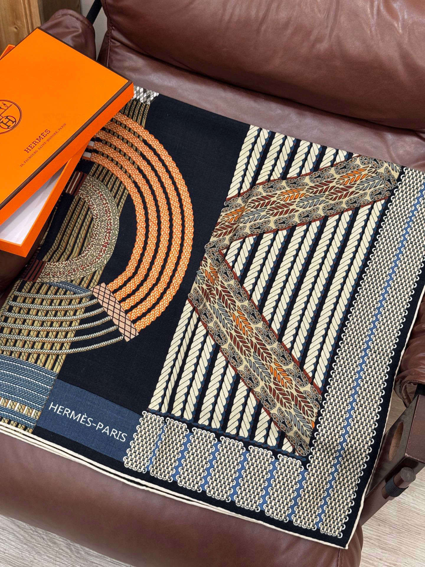 丝巾 |HERMES I Dressage Tressage2025秋冬Dressage Tressag