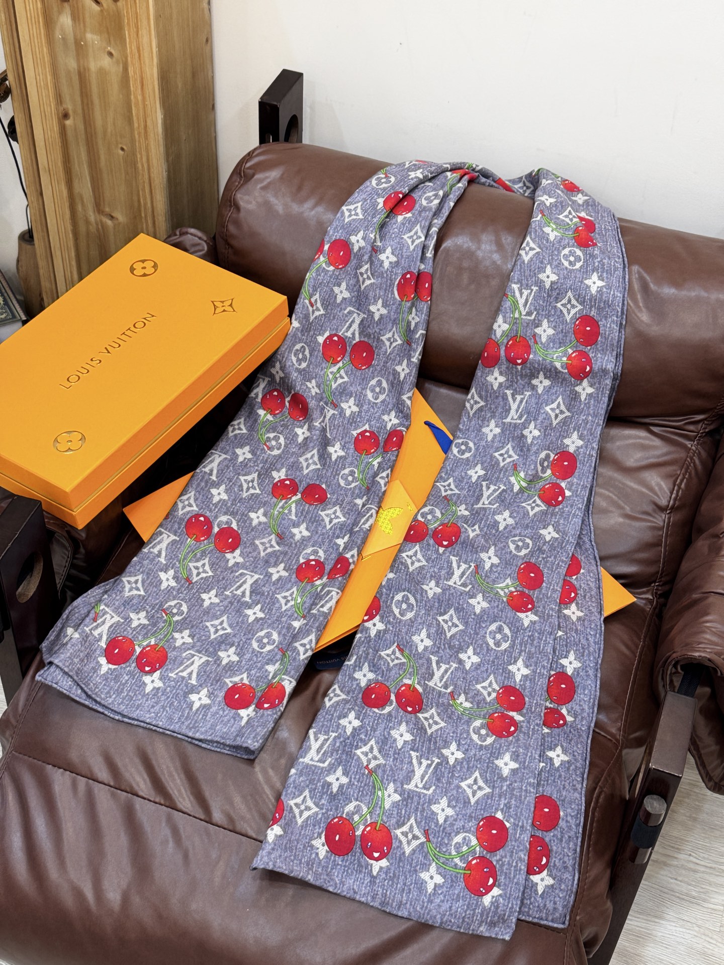 LV X TM MONOGRAMCERISE 【双面丝绒同色】LV × TM Monogram Ceri