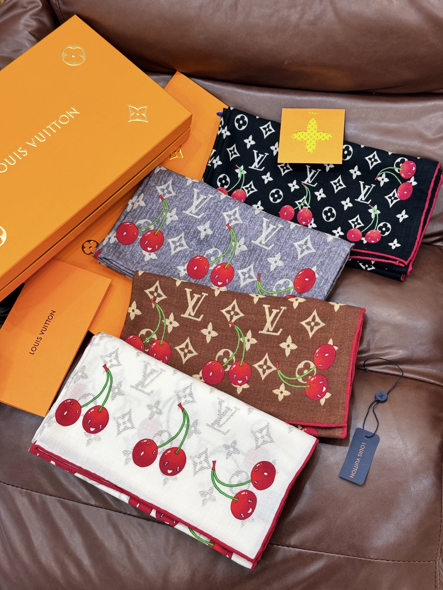 LV X TM MONOGRAMCERISE 【双面丝绒同色】LV × TM Monogram Ceri