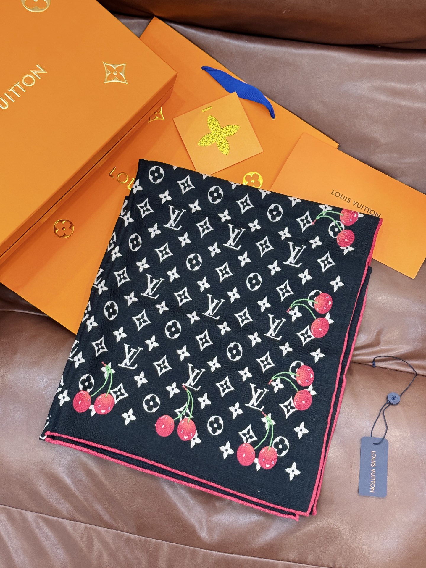 LV X TM MONOGRAMCERISE 【双面丝绒同色】LV × TM Monogram Ceri