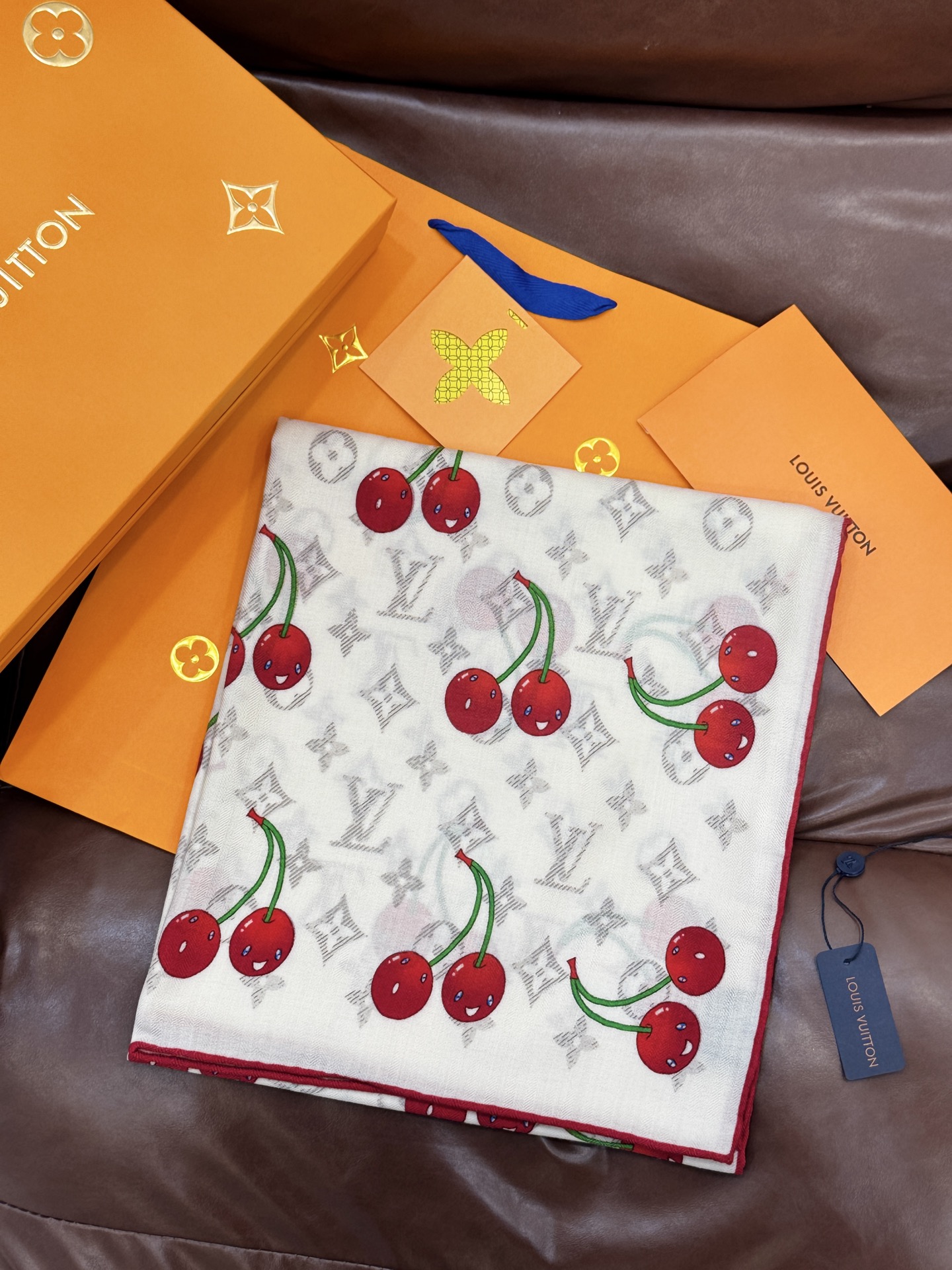 LV X TM MONOGRAMCERISE 【双面丝绒同色】LV × TM Monogram Ceri