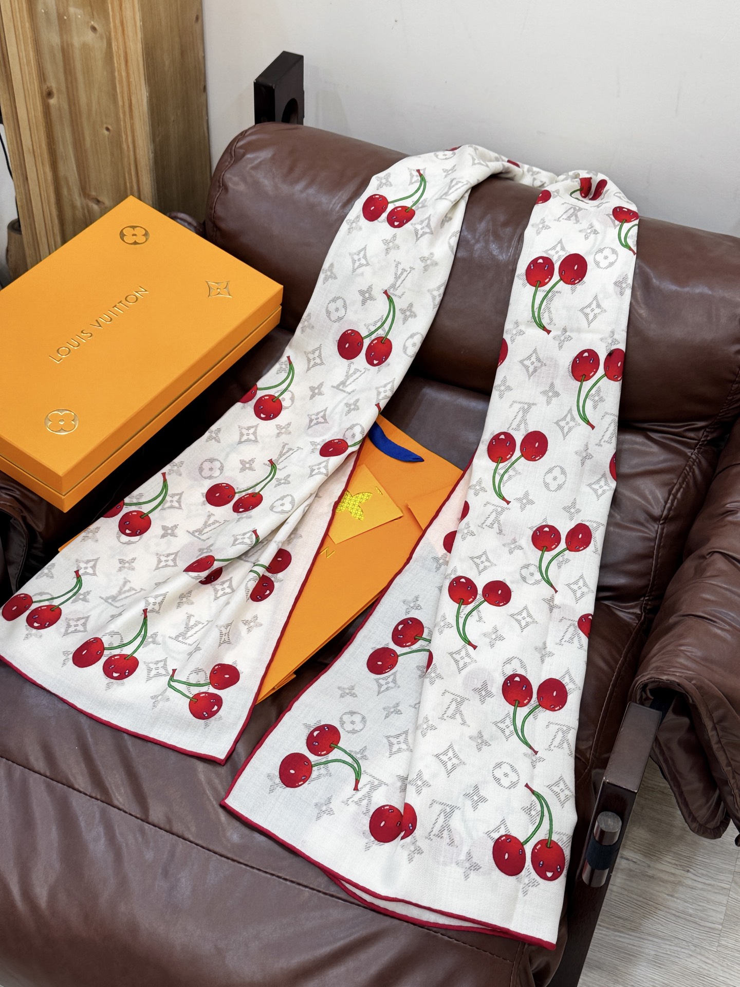 LV X TM MONOGRAMCERISE 【双面丝绒同色】LV × TM Monogram Ceri