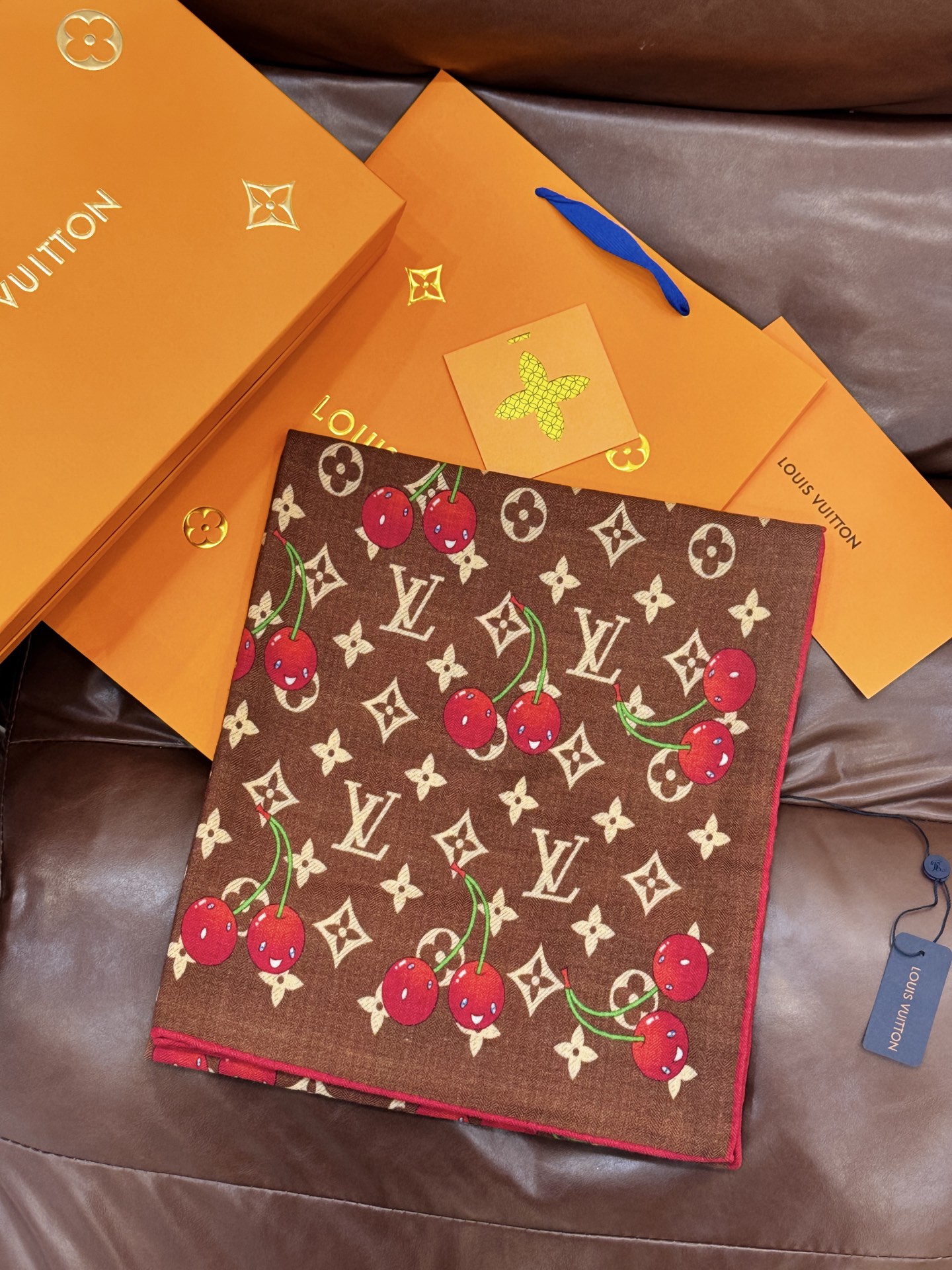 LV X TM MONOGRAMCERISE 【双面丝绒同色】LV × TM Monogram Ceri