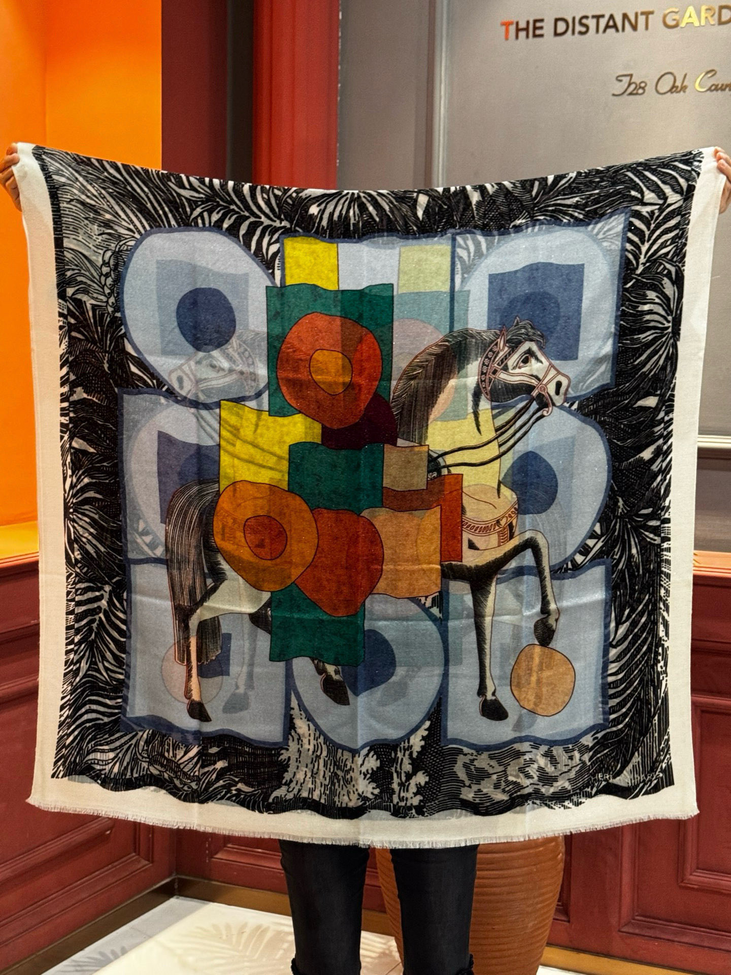 会发光发亮的围巾 爱马仕 专柜同步 买了都说好看羊绒印花‼️推荐💕顶级工艺超值‼️爱马仕专柜爆款🎁🎁羊绒