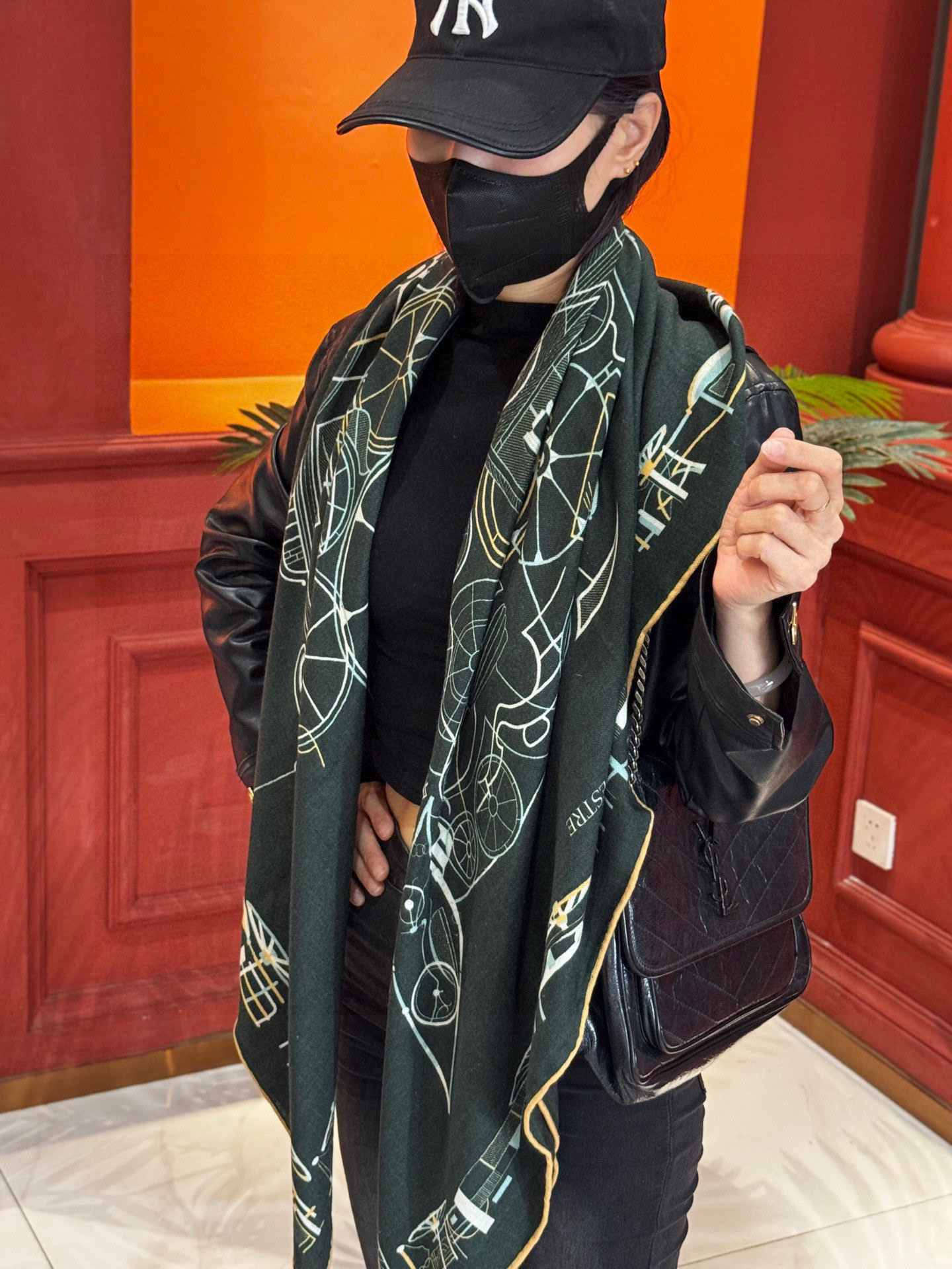 ✨✨HERMES 牛逼爆款 双面同色【马术的错综交叠140】【绝对顶级品质】💣超值回馈🎀绝对会尖叫的专柜