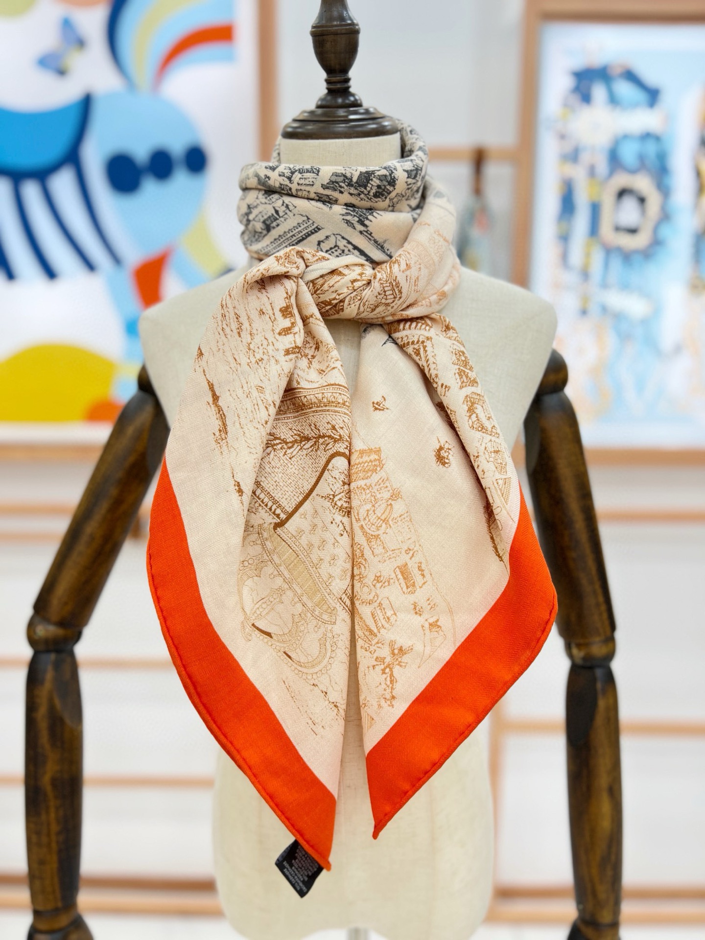 【140顶级丝羊绒双面同色披肩『骏马之城』！！超级气质！！】不仅美有其表，更有好品质与好细节的出彩内质！