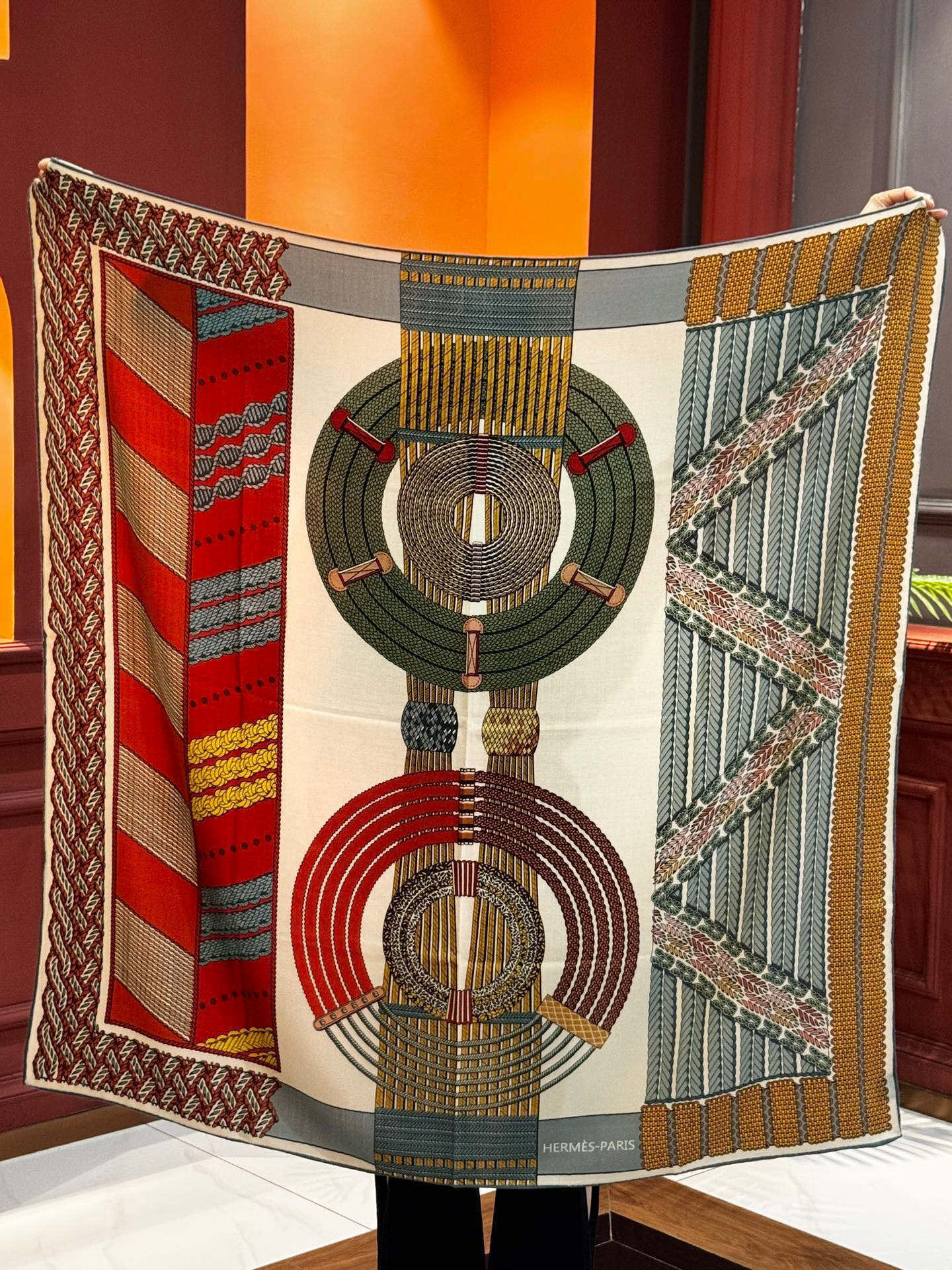 丝巾 |HERMES I Dressage Tressage2025秋冬Dressage Tressag