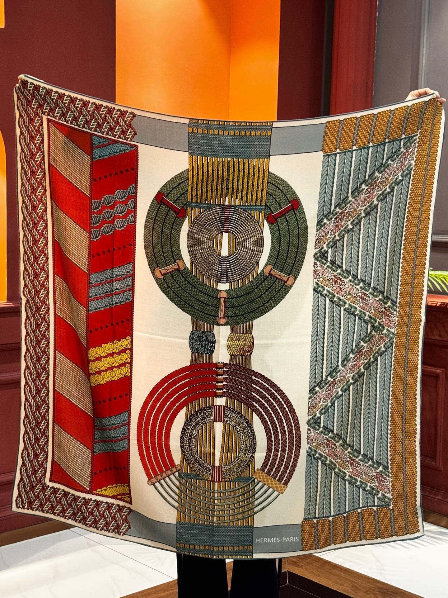 丝巾 |HERMES I Dressage Tressage2025秋冬Dressage Tressag