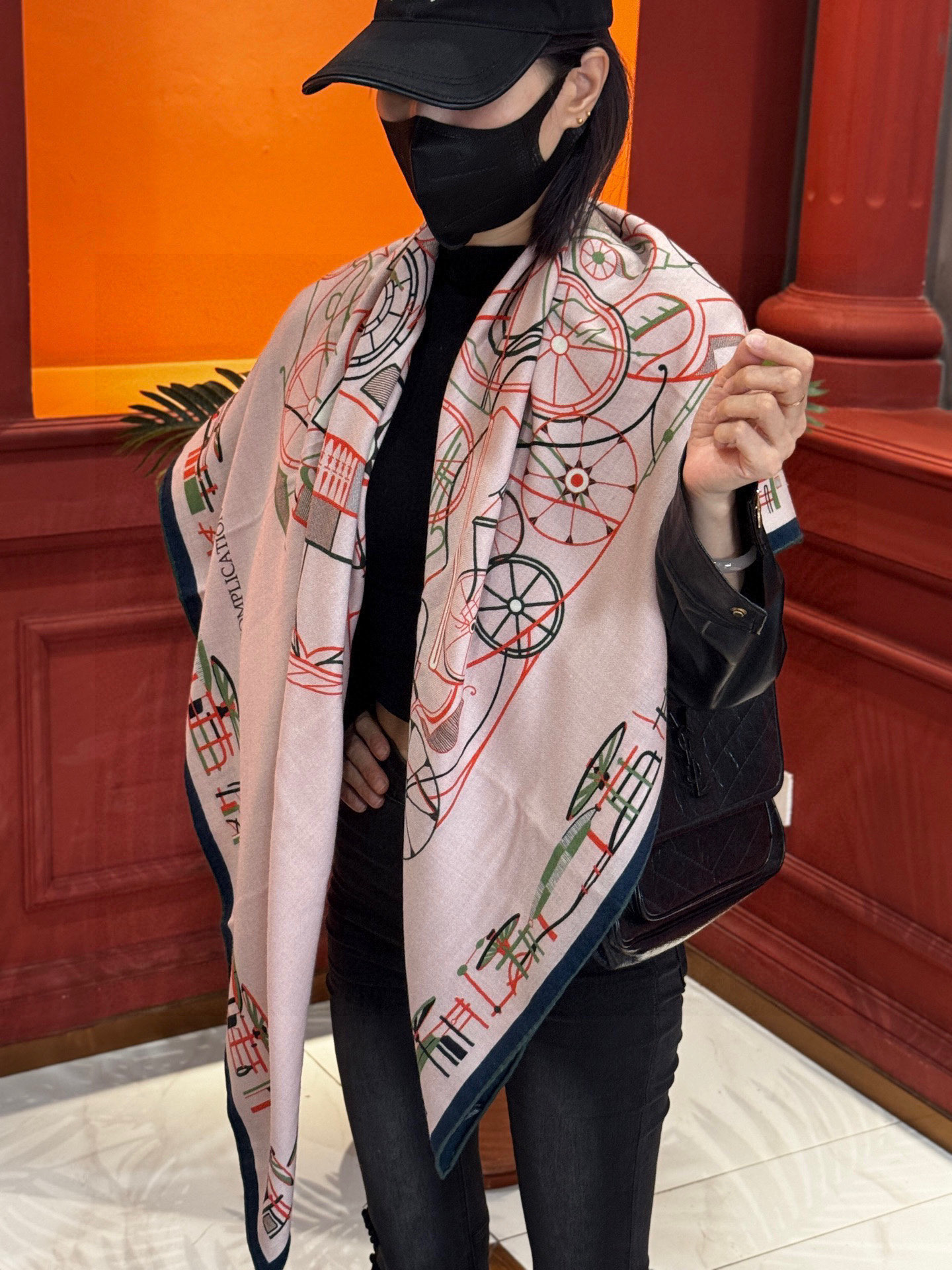 ✨✨HERMES 牛逼爆款 双面同色【马术的错综交叠140】【绝对顶级品质】💣超值回馈🎀绝对会尖叫的专柜