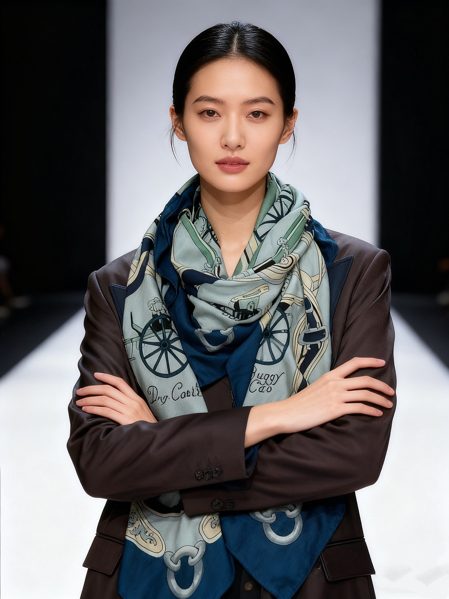 羊绒新款🆕👏👏买了都说好看‼️推荐💕爱马仕双面同色羊绒方巾【双面同色140】，顶级工艺超值‼️爱马仕专柜