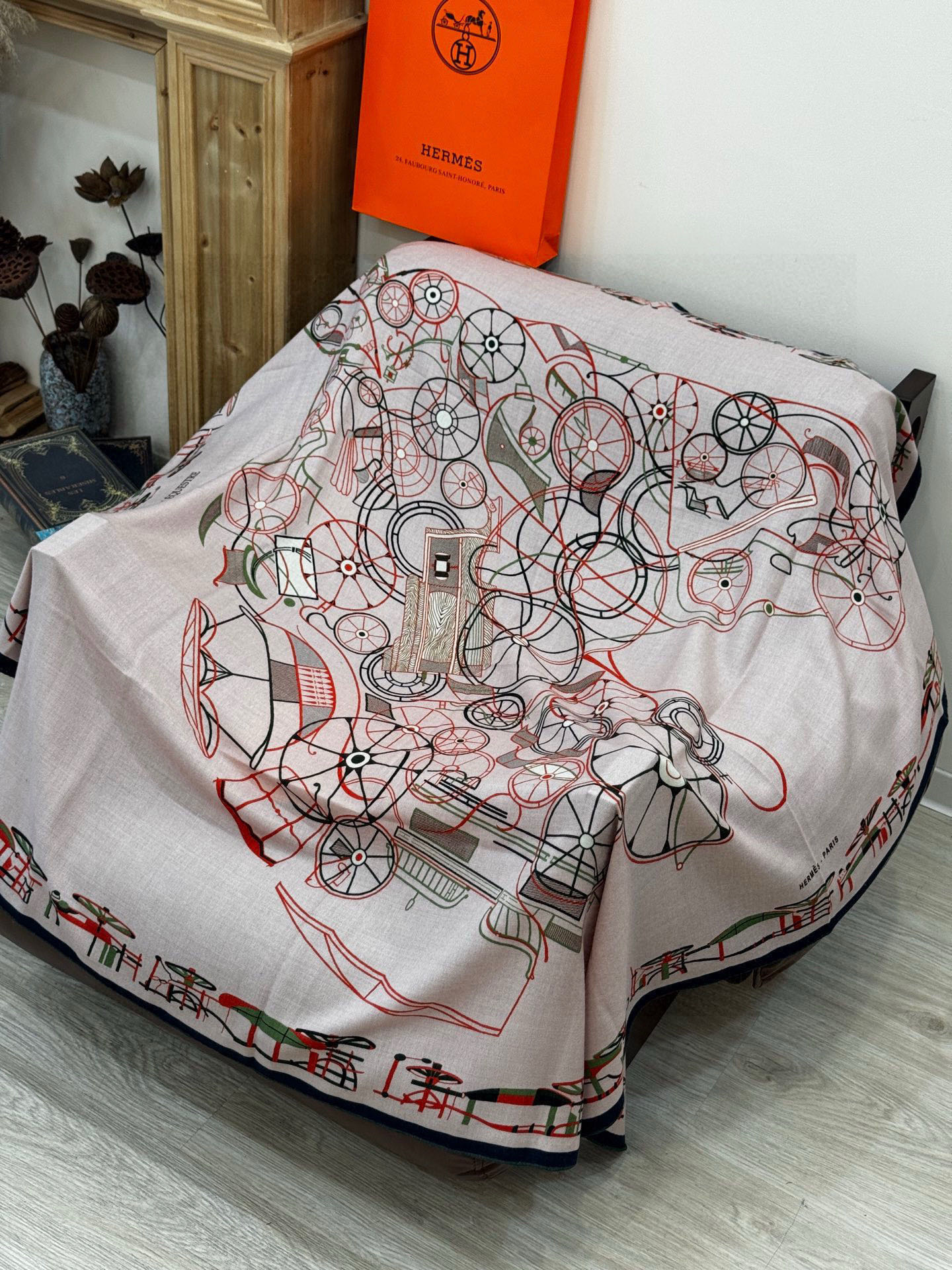 ✨✨HERMES 牛逼爆款 双面同色【马术的错综交叠140】【绝对顶级品质】💣超值回馈🎀绝对会尖叫的专柜