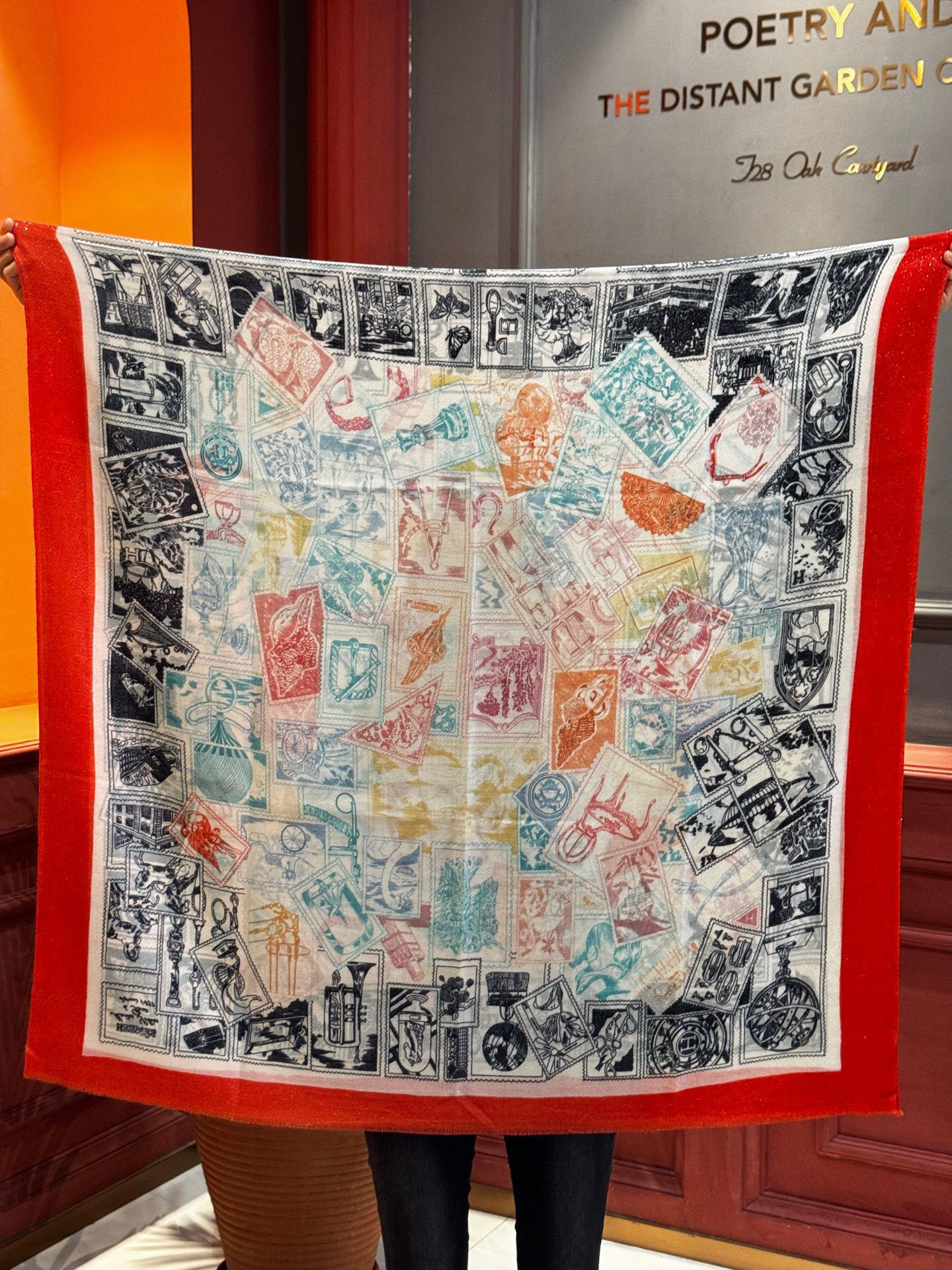 会发光发亮的围巾 羊绒新款🆕👏买了都说好看‼️推荐💕爱马仕羊绒方巾，顶级工艺超值‼️爱马仕专柜爆款🎁💟立