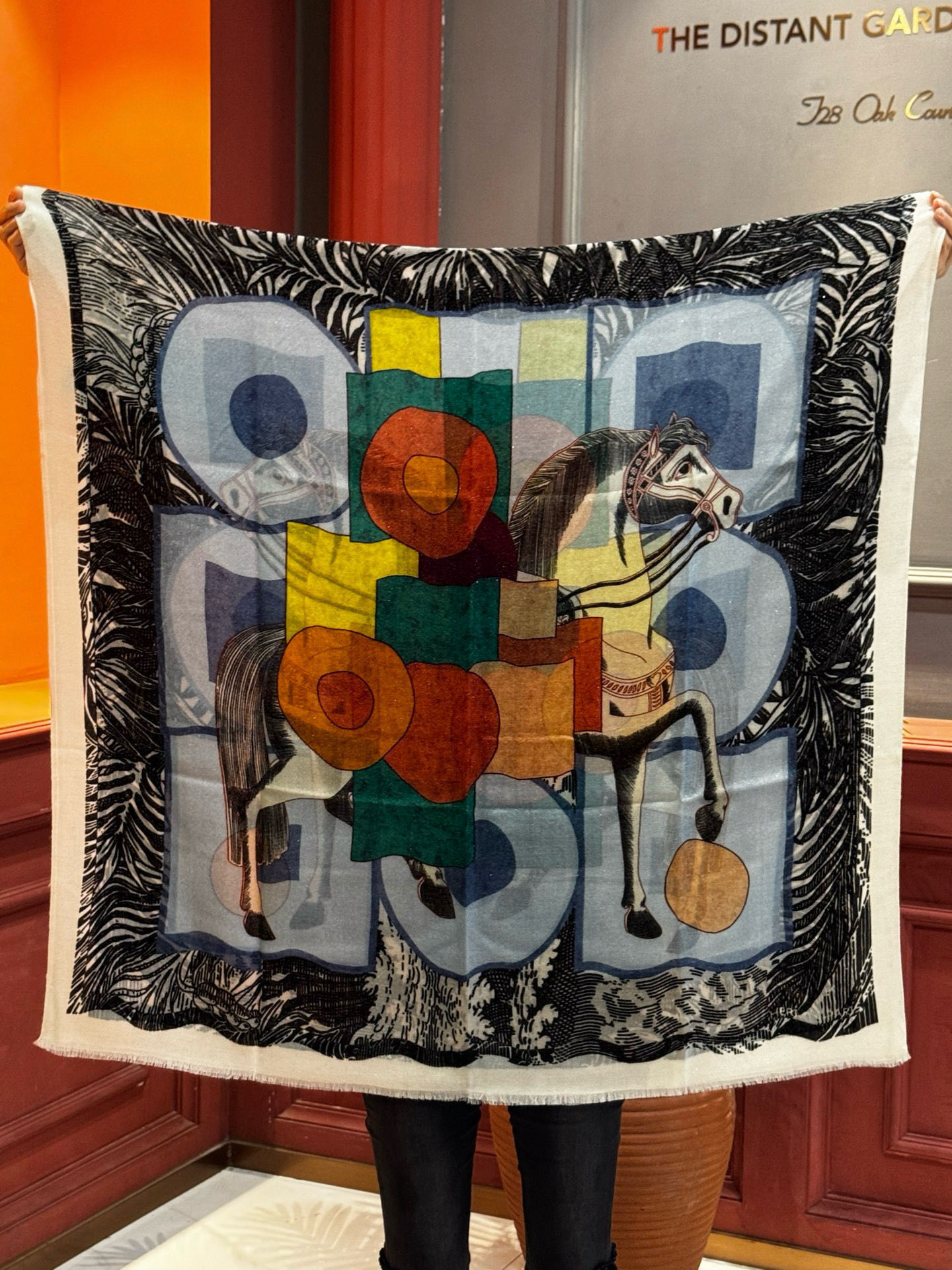 会发光发亮的围巾 爱马仕 专柜同步 买了都说好看羊绒印花‼️推荐💕顶级工艺超值‼️爱马仕专柜爆款🎁🎁羊绒