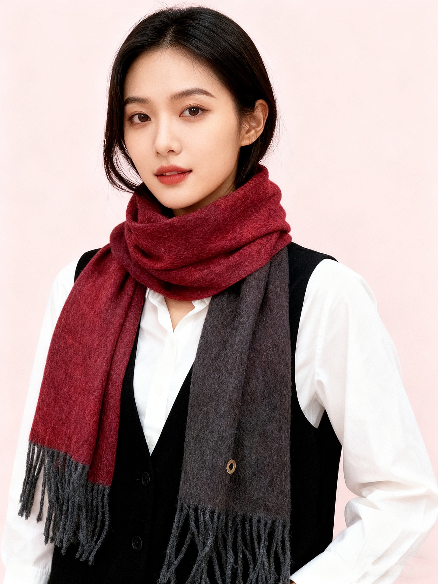 ✨✨太美了😍 【皮安娜】情侣款 美到要尖叫😱专柜最新款🎊英伦欧美范儿「多色渐变」又是一款即时尚又实用的大