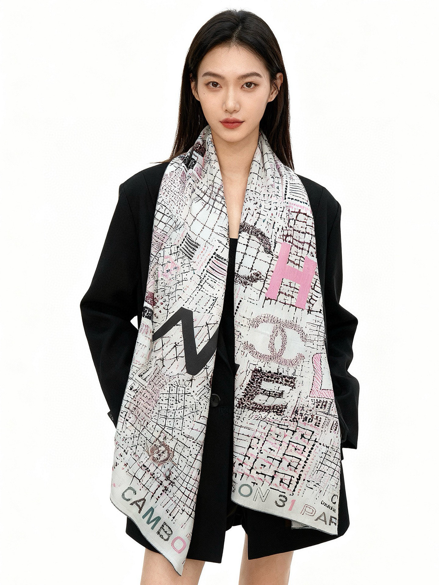 😘新款 💖🌟【康鹏街31号】羊绒方巾‼️抢‼️VIP推荐 ‼️👍下手一定要快【高端 大爱❤️女人尤物 货