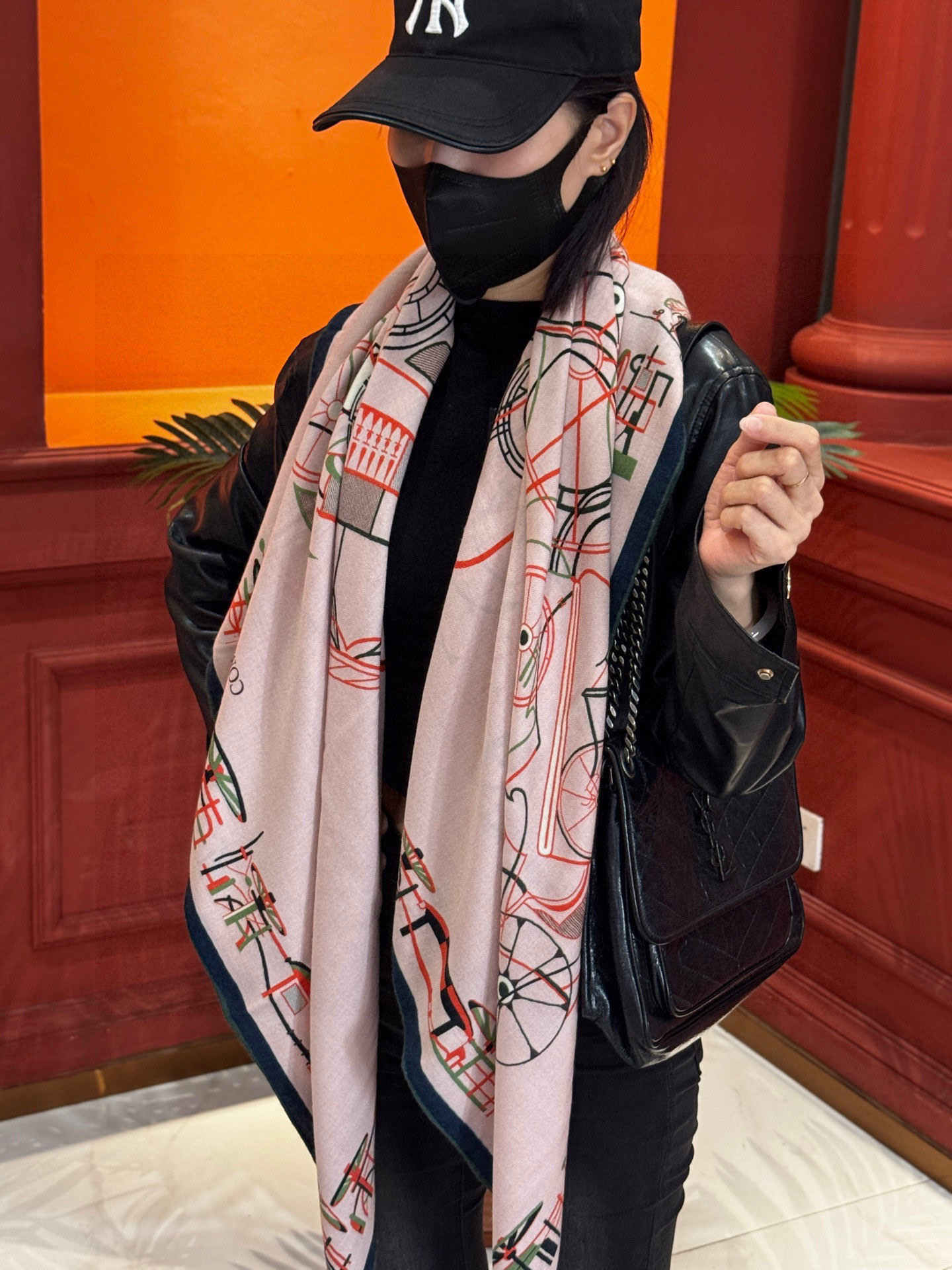 ✨✨HERMES 牛逼爆款 双面同色【马术的错综交叠140】【绝对顶级品质】💣超值回馈🎀绝对会尖叫的专柜