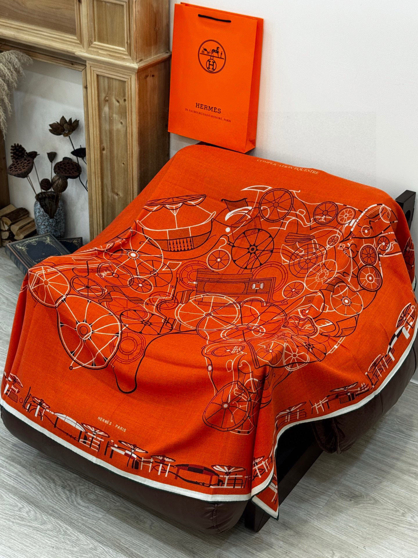 ✨✨HERMES 牛逼爆款 双面同色【马术的错综交叠140】【绝对顶级品质】💣超值回馈🎀绝对会尖叫的专柜