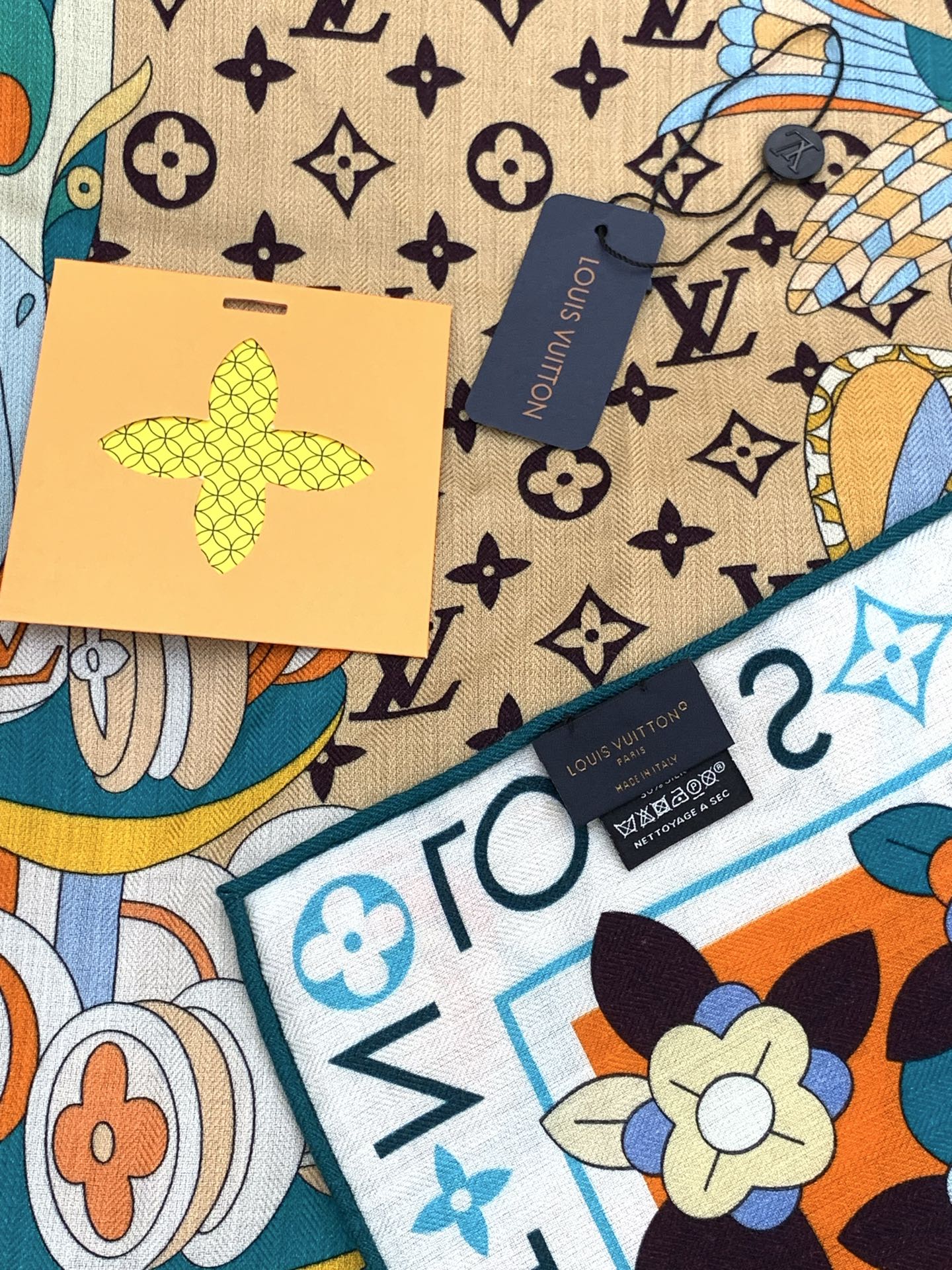 JARDIN DES PLANTES 140双面丝绒～【LV秋冬新品】Jardin Des Plante