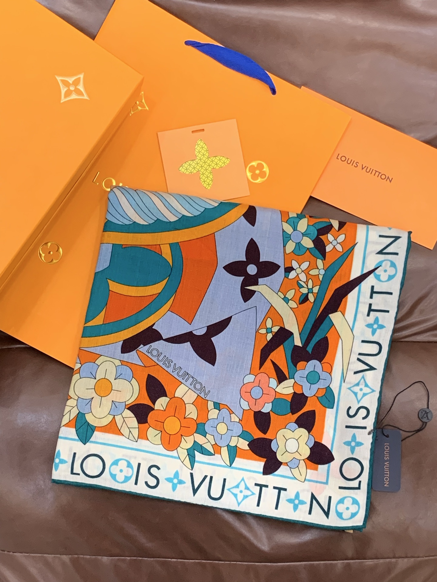 JARDIN DES PLANTES 140双面丝绒～【LV秋冬新品】Jardin Des Plante