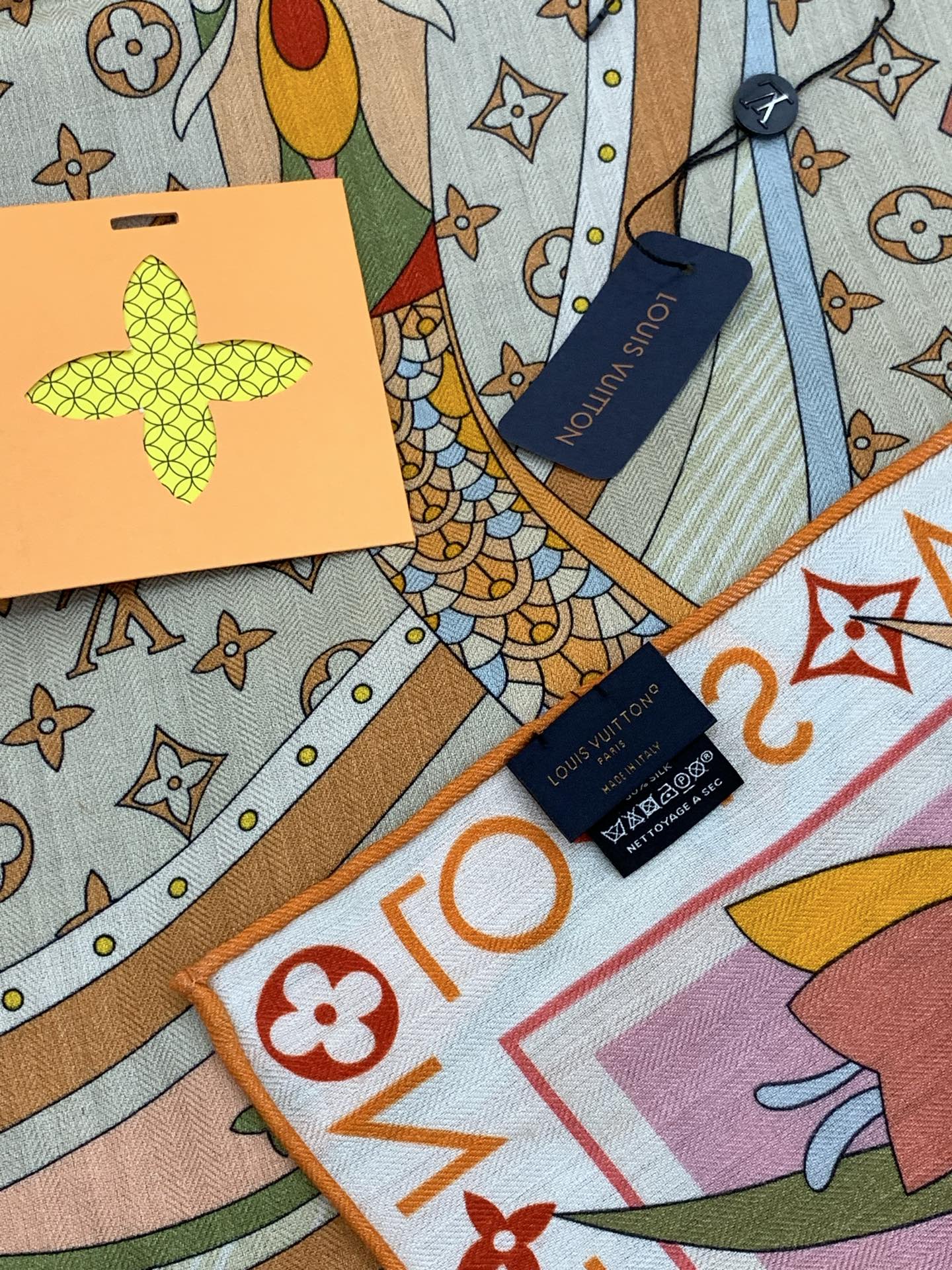 JARDIN DES PLANTES 140双面丝绒～【LV秋冬新品】Jardin Des Plante