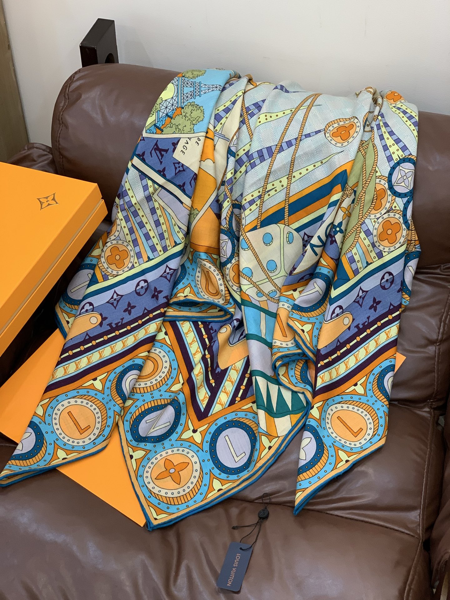 JARDIN DES PLANTES 140双面丝绒～【LV秋冬新品】Jardin Des Plante