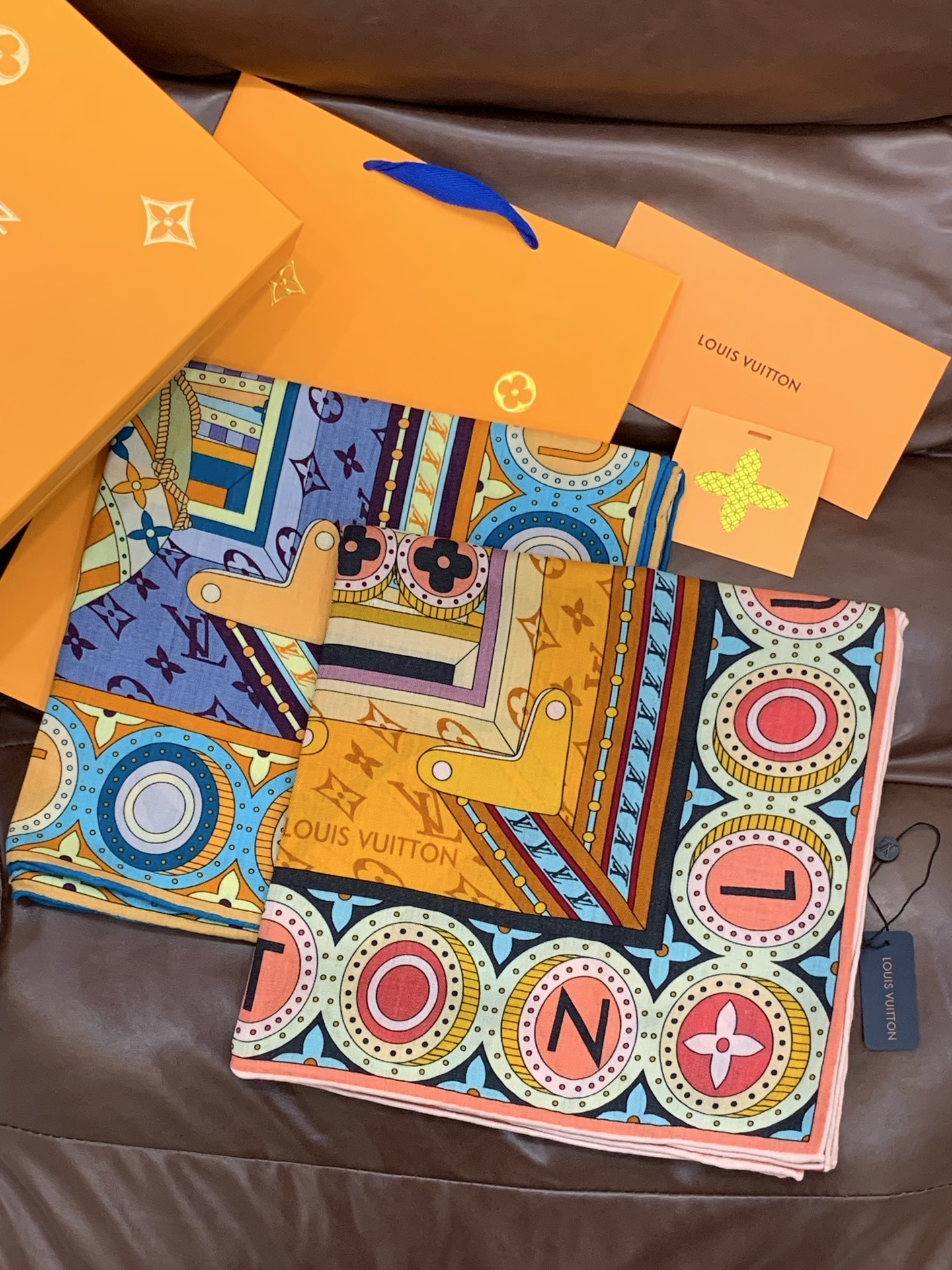 JARDIN DES PLANTES 140双面丝绒～【LV秋冬新品】Jardin Des Plante