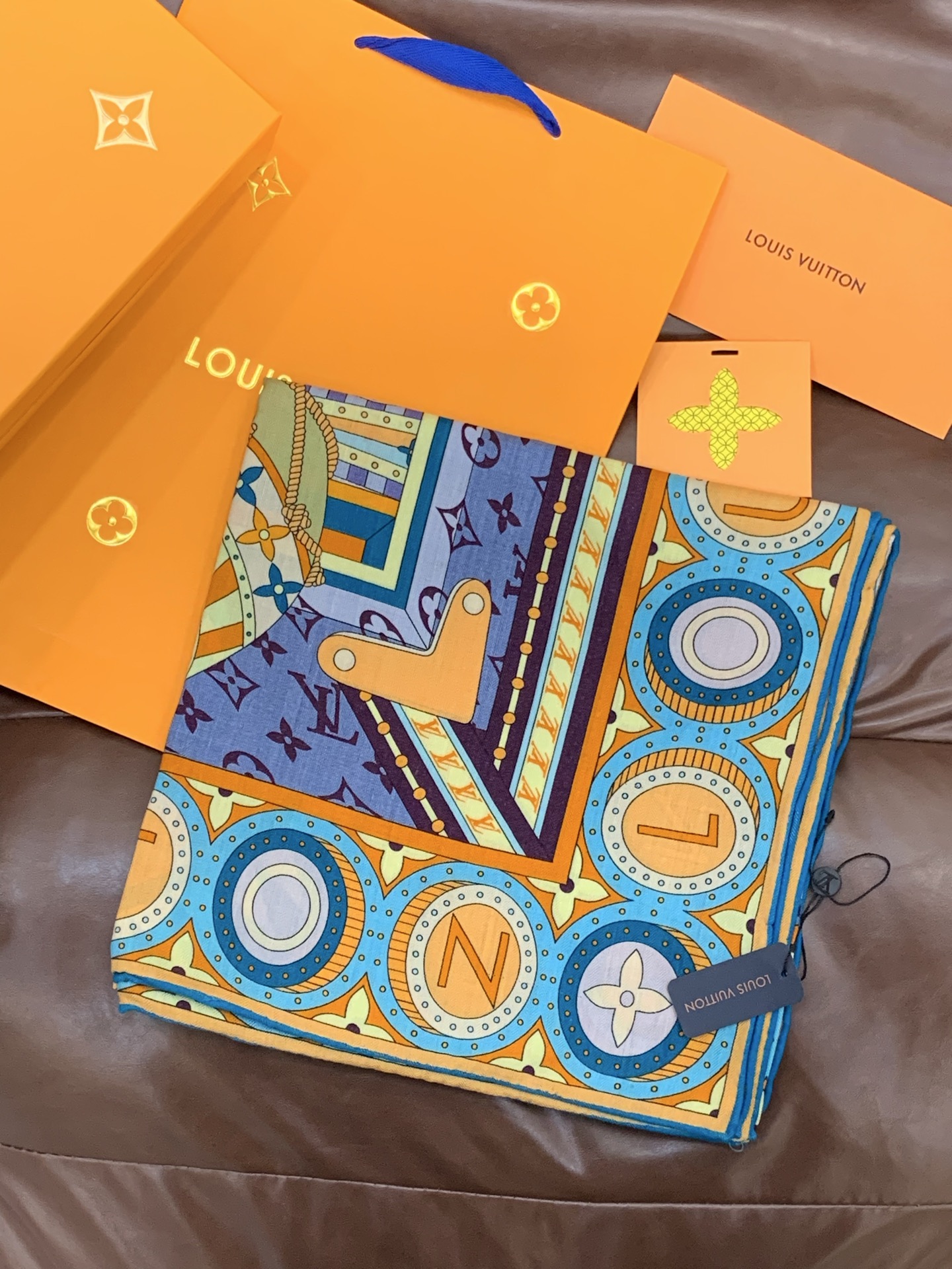 JARDIN DES PLANTES 140双面丝绒～【LV秋冬新品】Jardin Des Plante