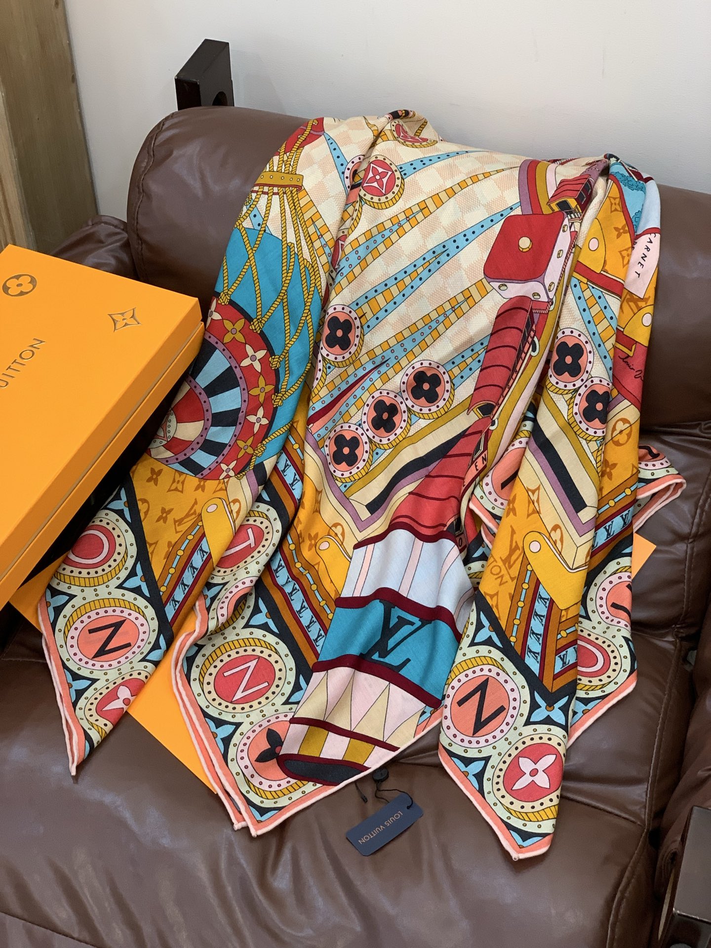 JARDIN DES PLANTES 140双面丝绒～【LV秋冬新品】Jardin Des Plante