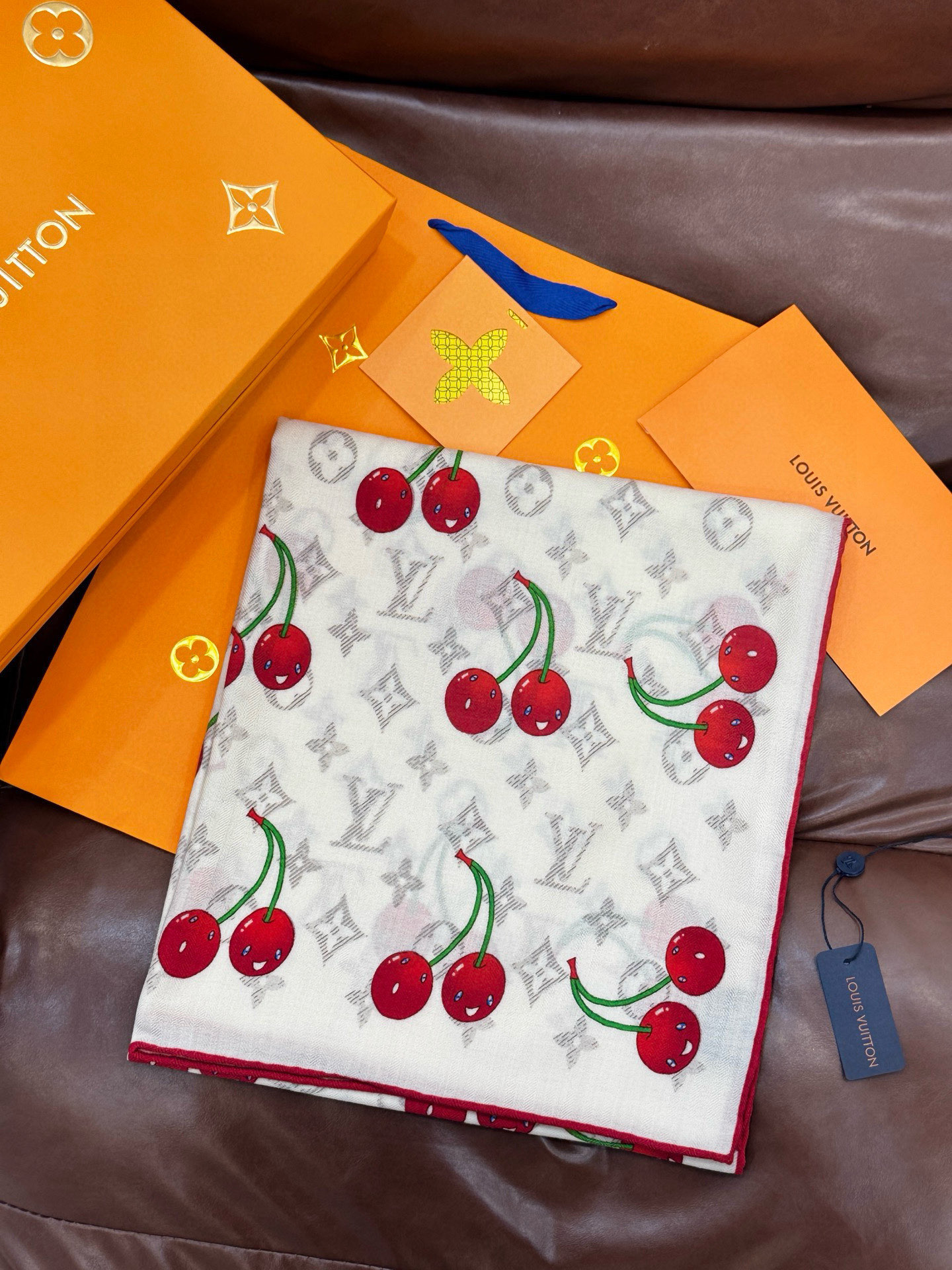 LV X TM MONOGRAMCERISE 【双面丝绒同色】LV × TM Monogram Ceri