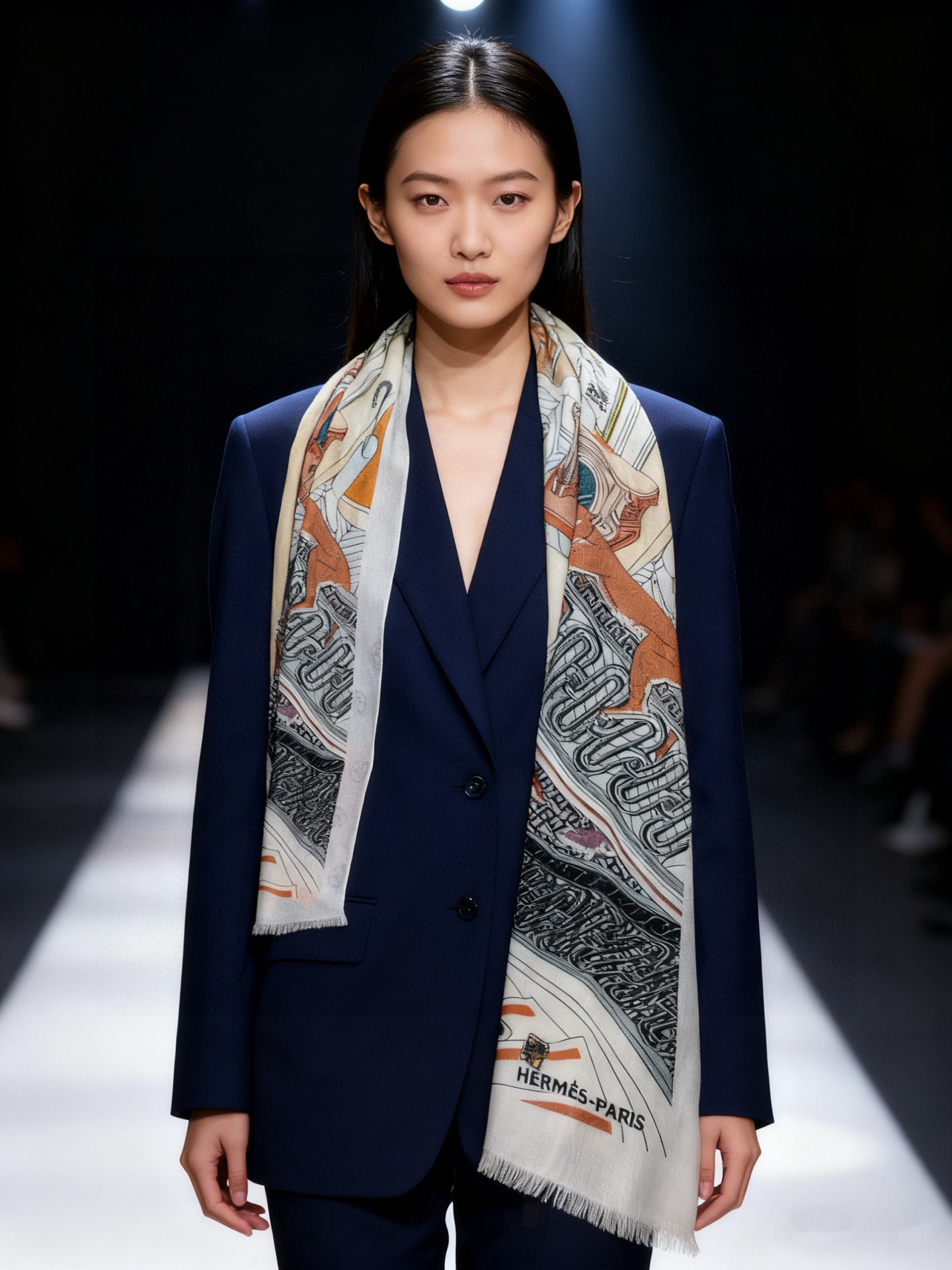 会发光发亮的围巾 爱马仕 专柜同步 买了都说好看羊绒印花‼️推荐💕顶级工艺超值‼️爱马仕专柜爆款🎁🎁羊绒