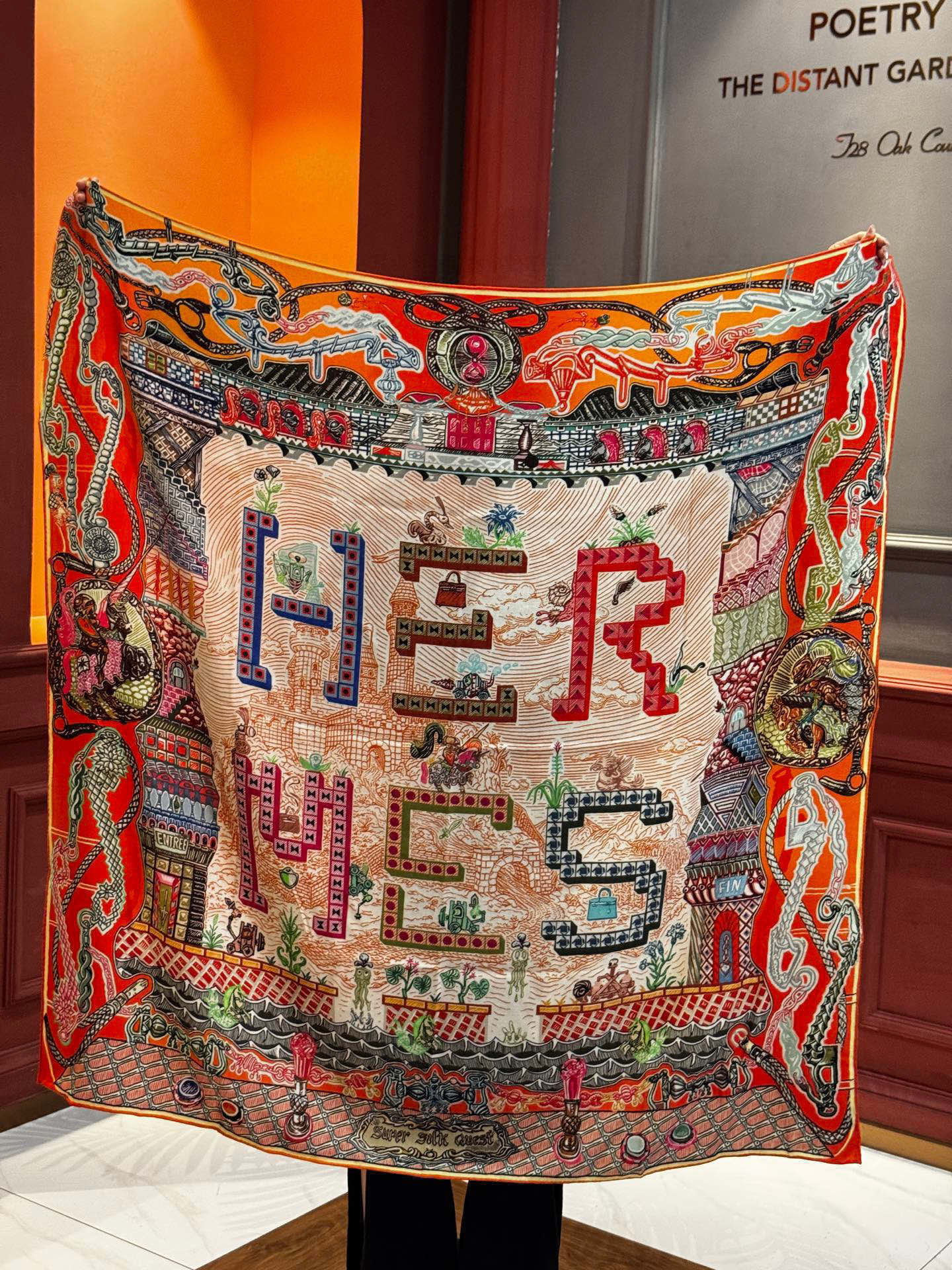 新款 秋冬搭配利器❗️顶级双面同色真丝羊绒披肩！！点睛精彩，图案和配色都超级喜欢，又一款双面配色工艺设计