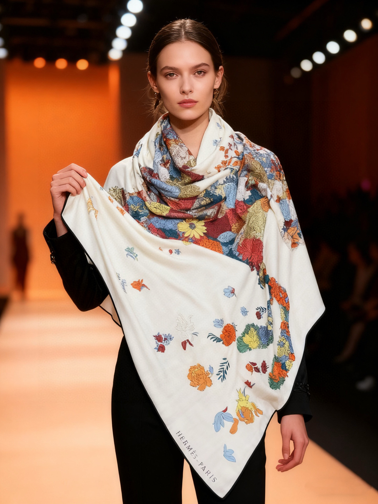 NO:587446,Double-sided with the same color [outstanding, high-end and aura!  !  】Very inspiring, with a bit of excitement in the story!  Hermes art piece that always adds points!  There's something interesting about beauty, and various dressing styles can collide with her to create a different upper body effect!  Really, no matter the color matching or design, the upper body is super toned!  Just by looking around it is already very, very, very beautiful!  No matter how you look, you have a beautiful temperament!  Something good-looking, something not obtrusive, something elegant!  !  !  I really love it. It looks particularly energetic and radiant after the upper body is applied. It is suitable for all shapes, ages and body types. No matter who you are, you will feel that your temperament has improved several levels!  Size specification: 140*140cm top quality herringbone silk cashmere square scarf!  high version scarf,high version scarf,hermes,real silk19860909双面同色【卓尔不凡,高级有气场！！】非常抬人,带点故事的精彩！永远加分的hermes艺术单品！美中有趣味,各种穿衣风格都可以和她碰撞出别样的上身效果！真的无论是配色还是设计,上身都超级有调性！随便围围就已经非常非常非常美！怎么围都是气质美美的！好看的东西,不突兀的东西,气质的东西！！！真的是爱了,上身后特别显精神,光彩照人,适合各种身材,各种年龄,各种体型,无论谁,稍微一围就会觉的自己的气质提升好几级！尺寸规格140*140cm顶级人字纹真丝羊绒方巾！高版本围巾,高版本围巾,hermes,real silk,scarf