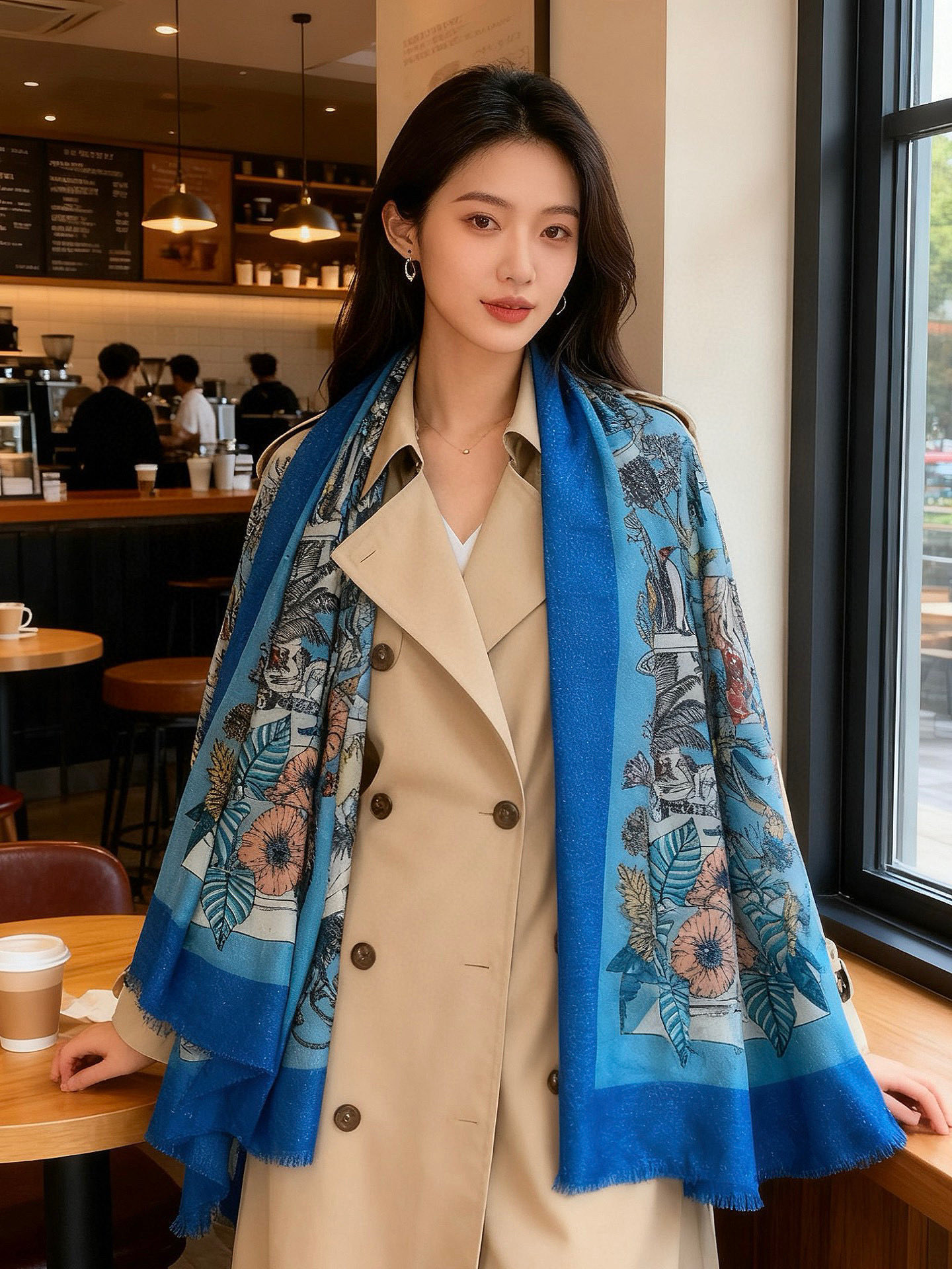 NO:602824,Glowing scarf, cashmere new model, everyone said it looks good. I recommend Hermès double-sided cashmere square scarf of the same color. [Qiuzhen Paradise] Top-notch craftsmanship, great value, three-dimensional presentation of patterns and textures, real object, extremely high-grade, special craftsmanship, high-end research and development, stunning appearance, special cutting-edge craftsmanship, loved by Bai Fumei. Whether it is quality, style or price, they scream for big-name control. Super cost-effective, definitely worth buying the size 100*200 high version scarf, high version scarf, hermes19860909会发光发亮的围巾 羊绒新款买了都说好看推荐爱马仕双面同色羊绒方巾,【奇珍乐园】顶级工艺超值爱马仕专柜爆款立体呈现图案纹路实物档次极高特殊工艺高端研发惊艳问世特殊尖端工艺处理受到白富美的喜欢 无论是品质 款式 价格都令大牌控的她们尖叫 超高性价比 绝对值得入手尺寸100*200高版本围巾,高版本围巾,hermes,scarf