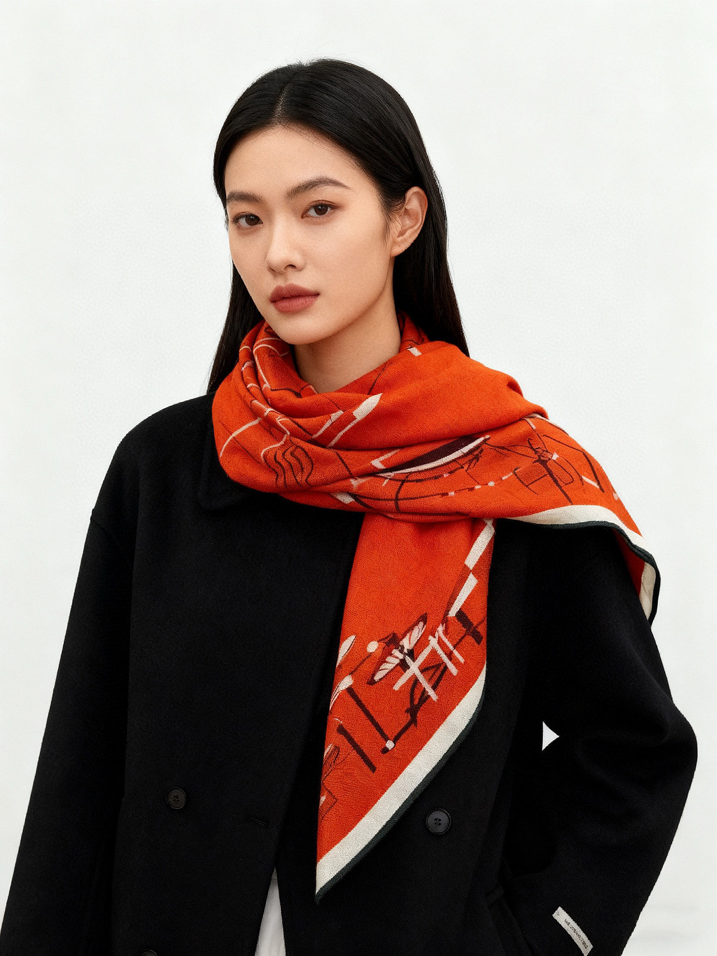 ✨✨HERMES 牛逼爆款 双面同色【马术的错综交叠140】【绝对顶级品质】💣超值回馈🎀绝对会尖叫的专柜