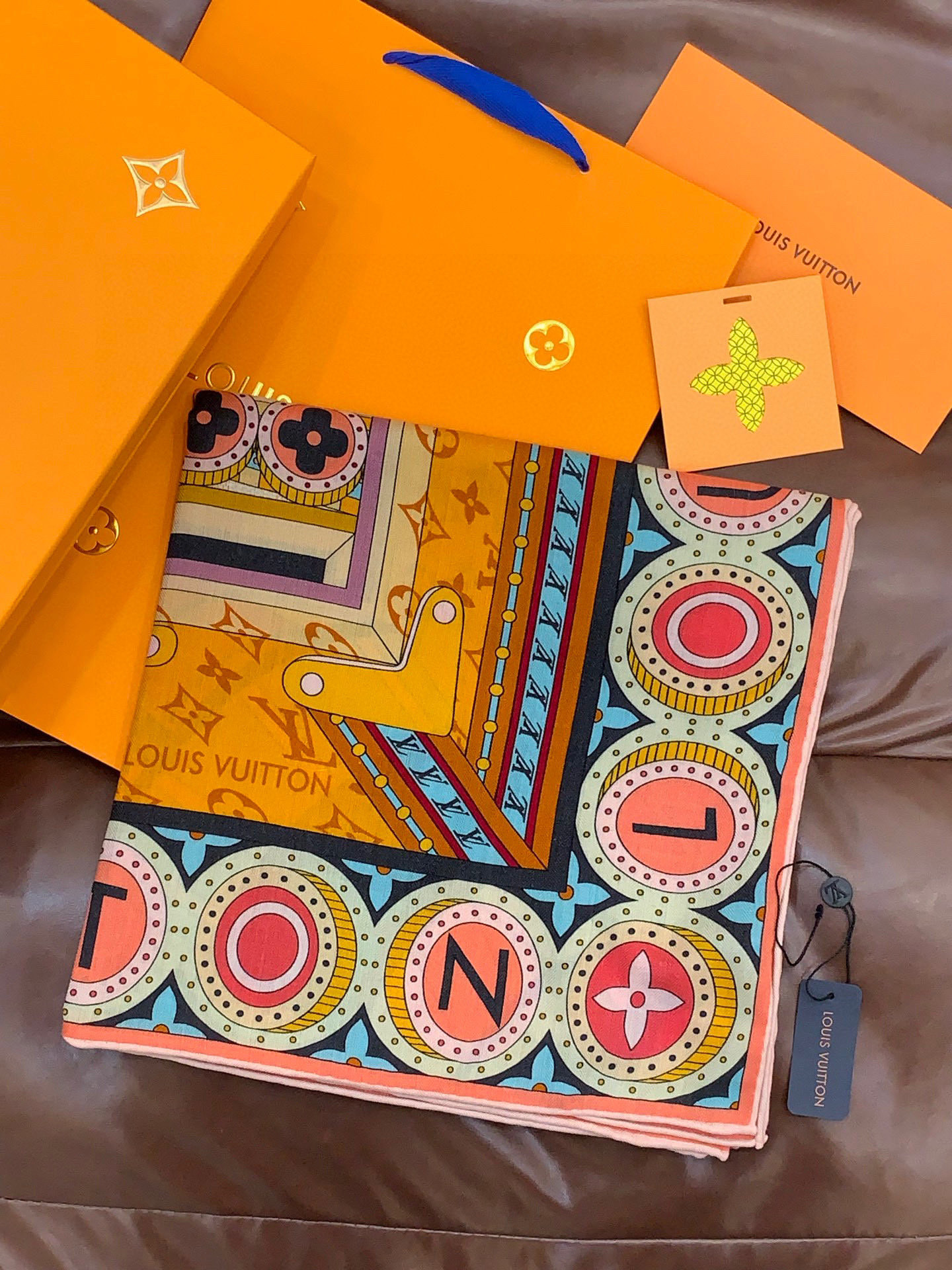 JARDIN DES PLANTES 140双面丝绒～【LV秋冬新品】Jardin Des Plante