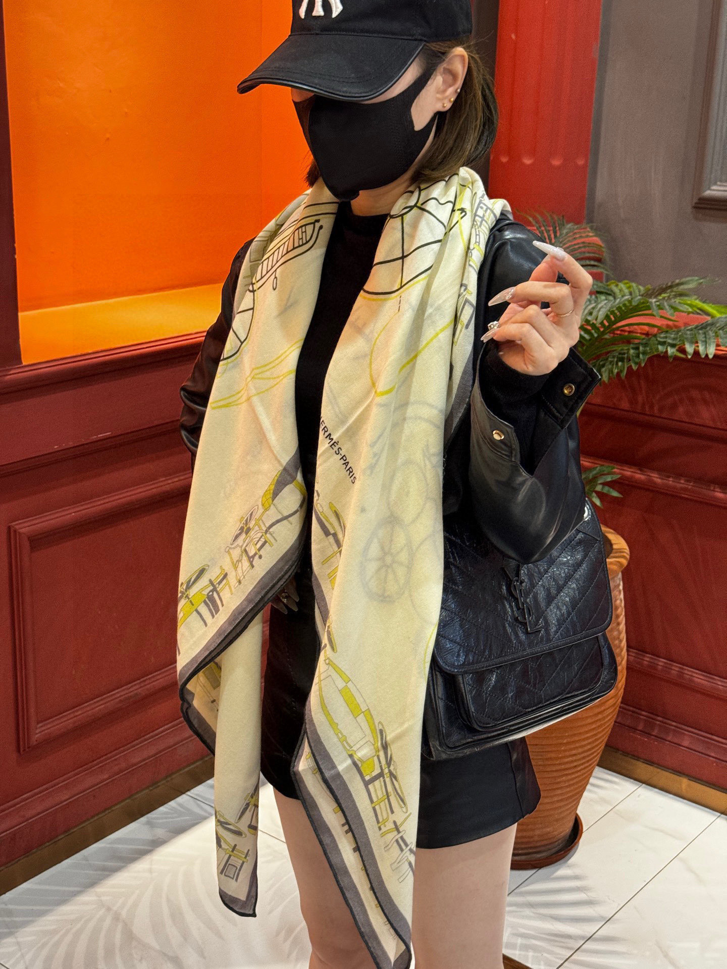 ✨✨HERMES 牛逼爆款 双面同色【马术的错综交叠140】【绝对顶级品质】💣超值回馈🎀绝对会尖叫的专柜