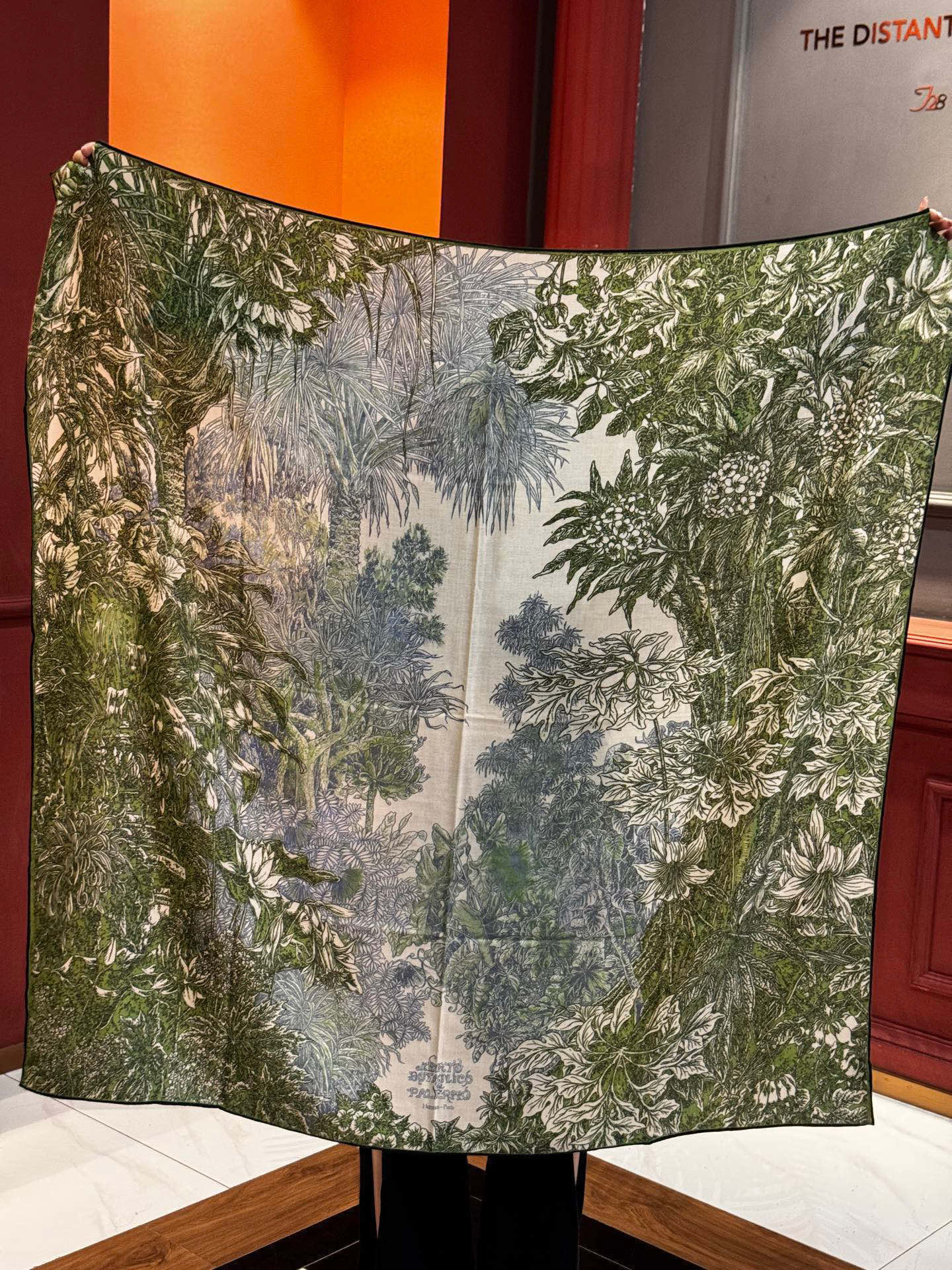 💟2025年秋冬抢先 上新💞【双面同色丝毛方巾】手工卷边山羊绒和真丝混纺披肩（70%山羊绒，30%桑蚕丝