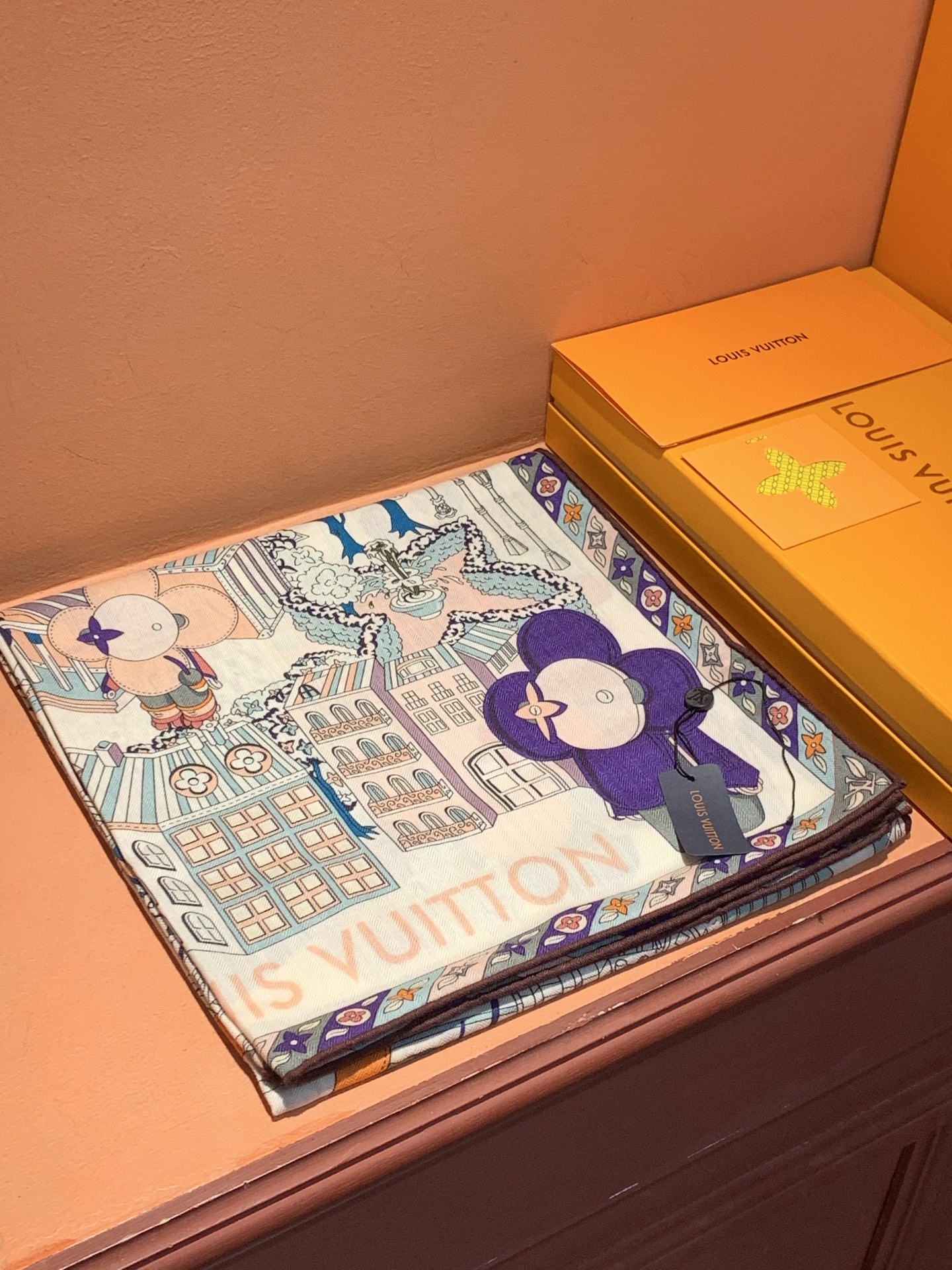 🆕L.viP 定制级别 【双面同色高奢丝绒方巾，baby绒级别的超柔触感】只有我家的品质才能叫丝绒方巾路