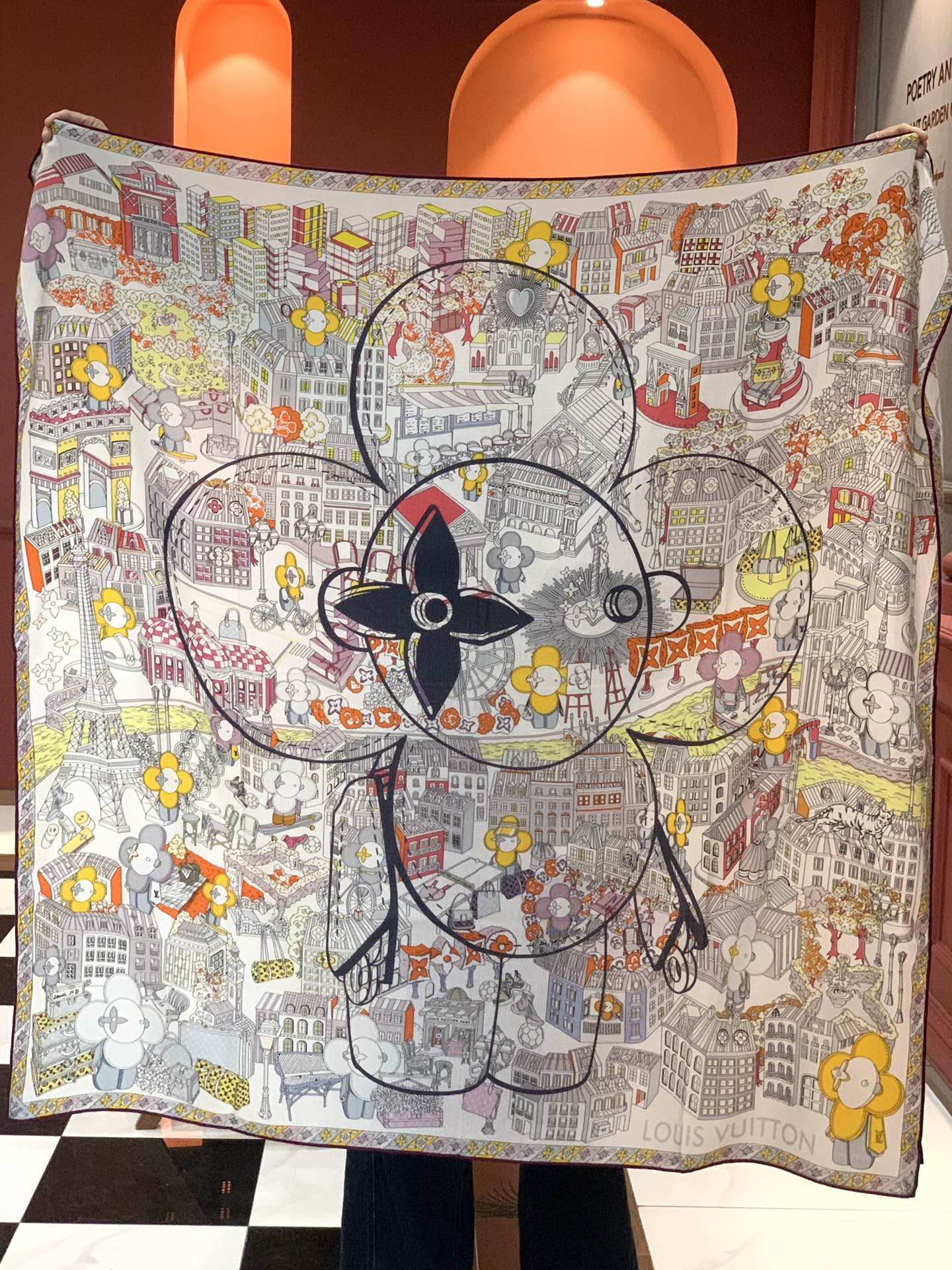 🆕L.viP 定制级别 【双面同色高奢丝绒方巾，baby绒级别的超柔触感】只有我家的品质才能叫丝绒方巾路