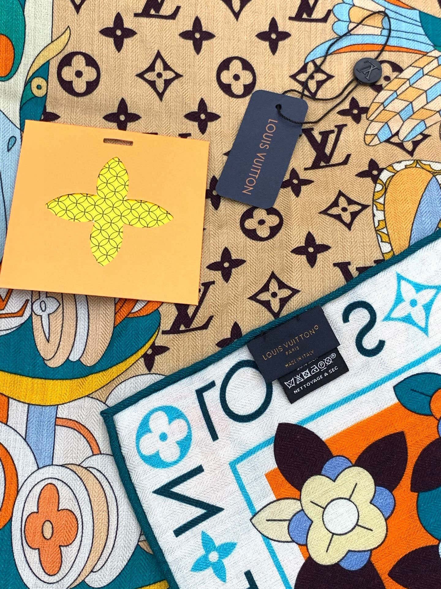 JARDIN DES PLANTES 140双面丝绒～【LV秋冬新品】Jardin Des Plante