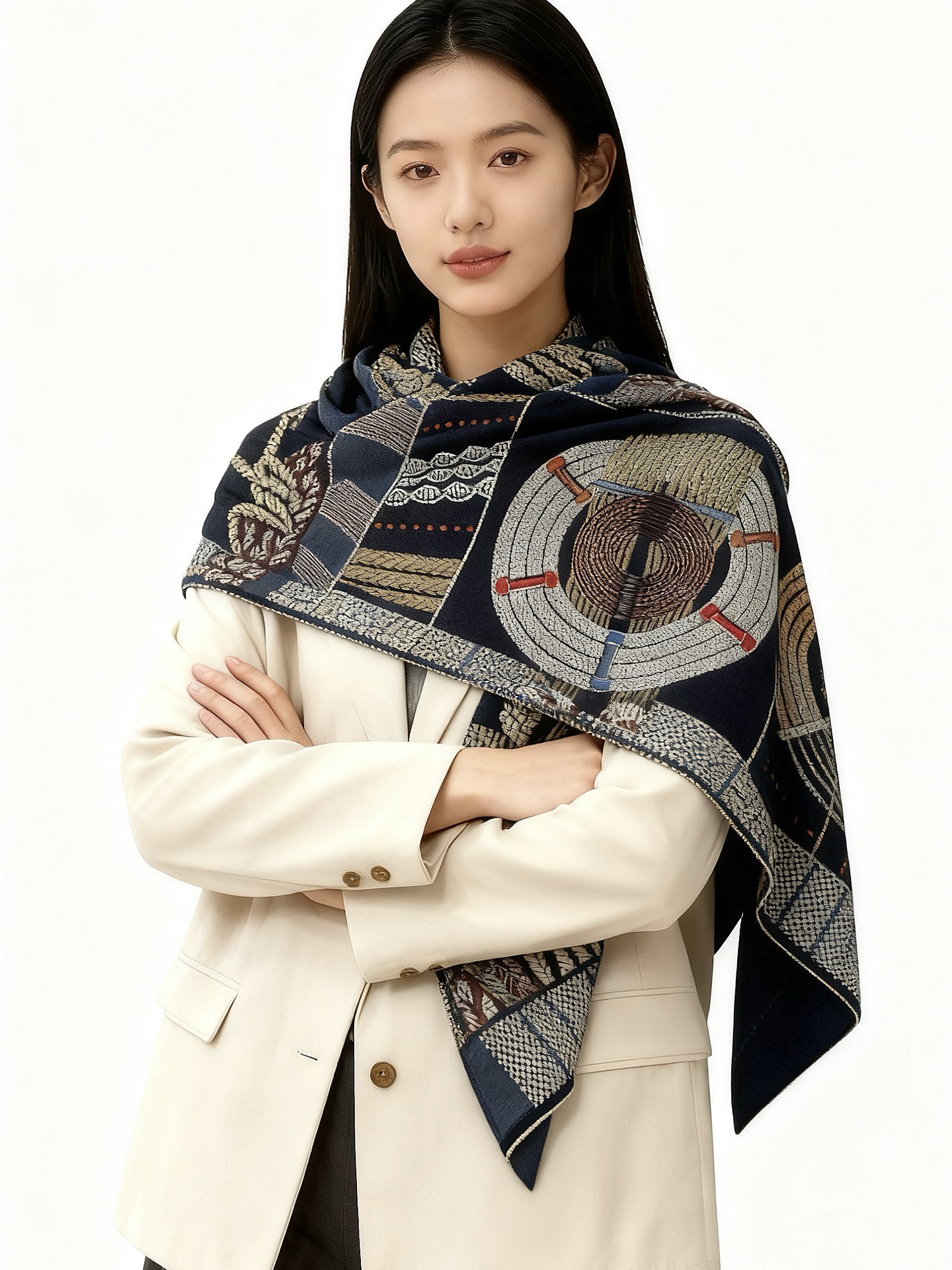 丝巾 |HERMES I Dressage Tressage2025秋冬Dressage Tressag