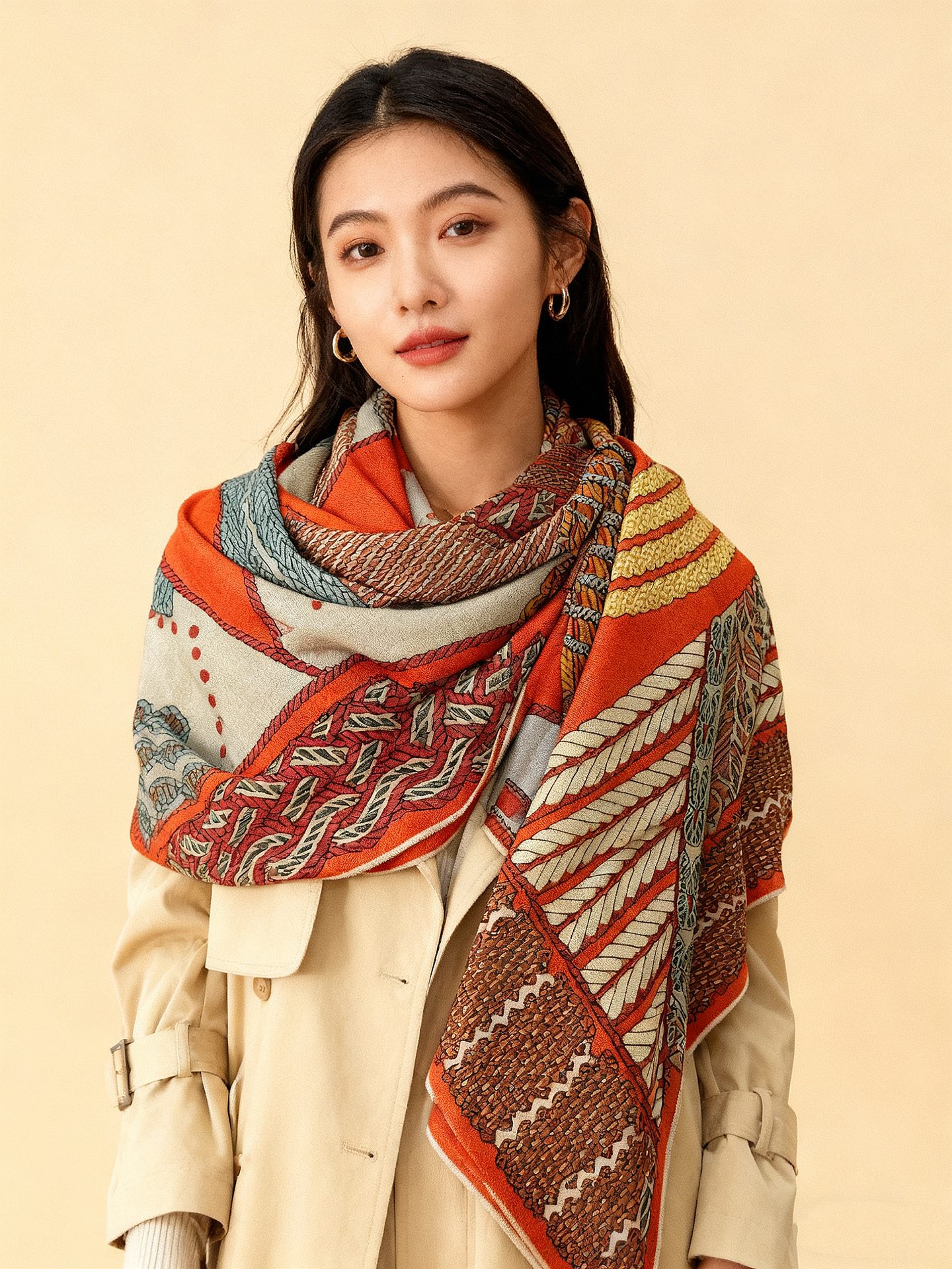 丝巾 |HERMES I Dressage Tressage2025秋冬Dressage Tressag