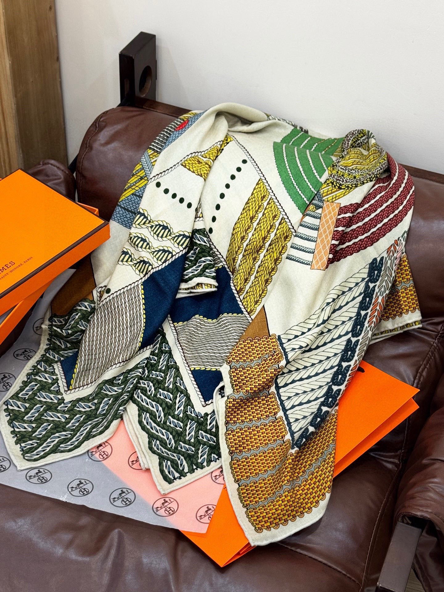 丝巾 |HERMES I Dressage Tressage2025秋冬Dressage Tressag