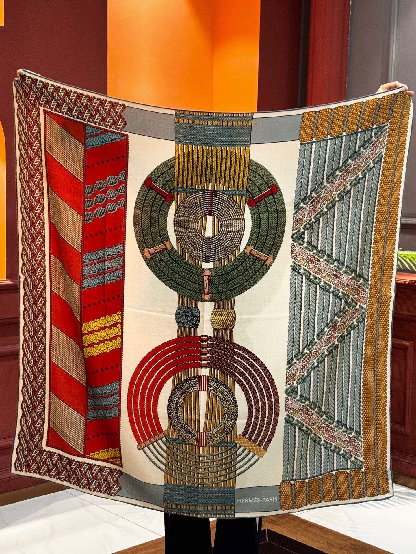 丝巾 |HERMES I Dressage Tressage2025秋冬Dressage Tressag