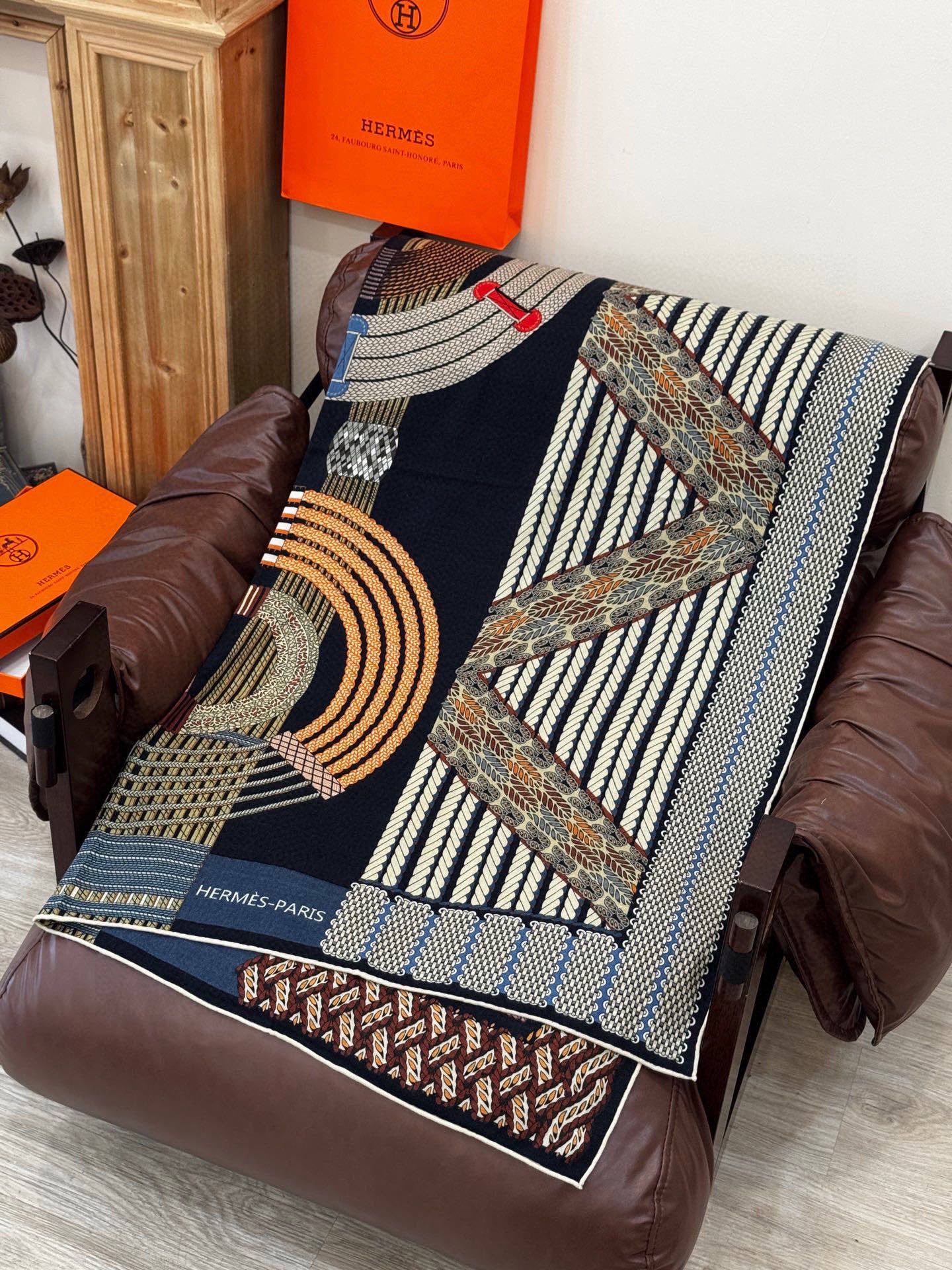 丝巾 |HERMES I Dressage Tressage2025秋冬Dressage Tressag