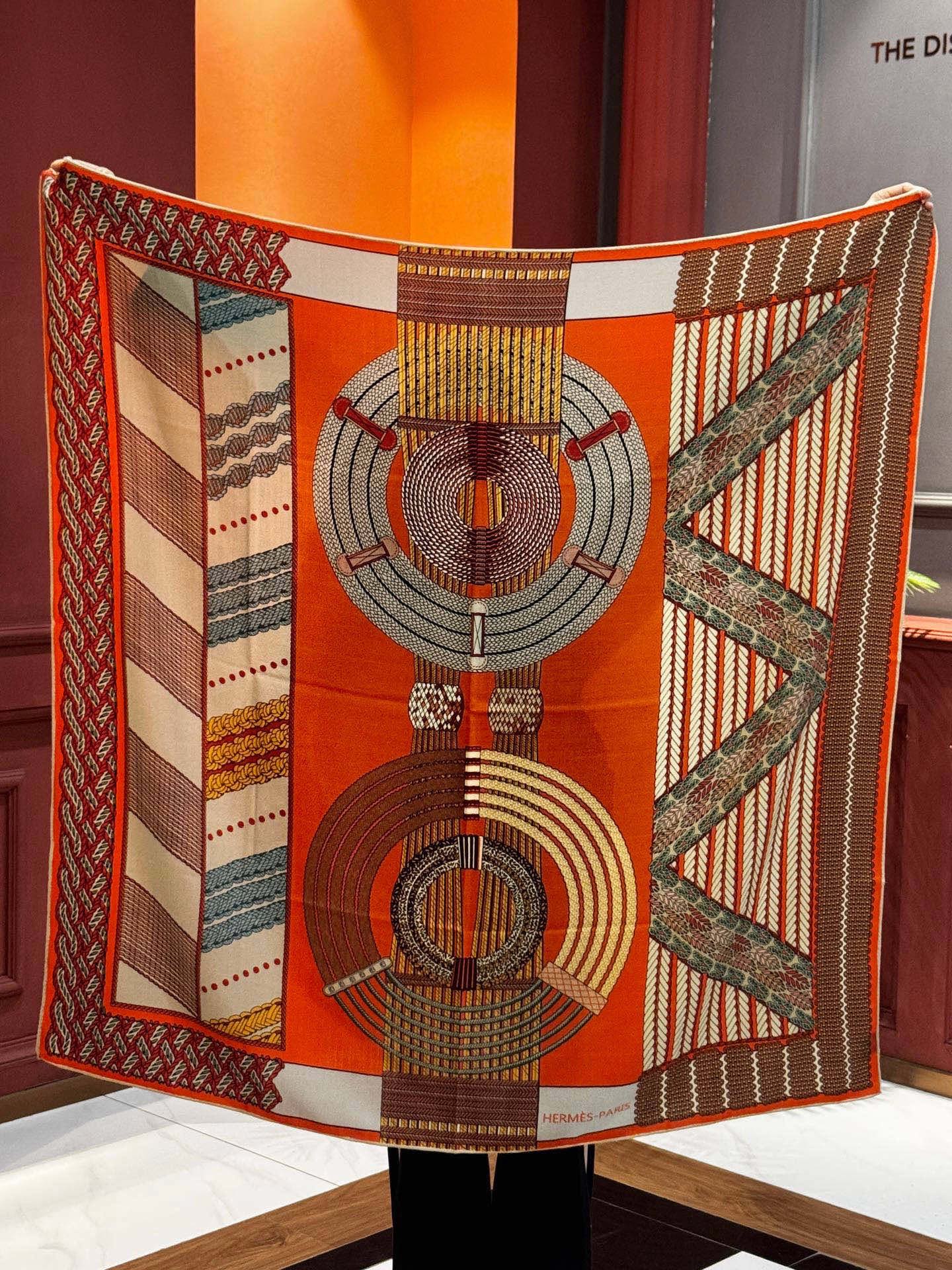 丝巾 |HERMES I Dressage Tressage2025秋冬Dressage Tressag