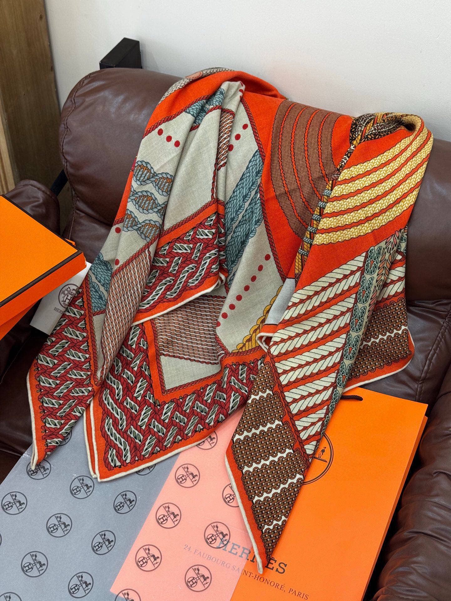 丝巾 |HERMES I Dressage Tressage2025秋冬Dressage Tressag