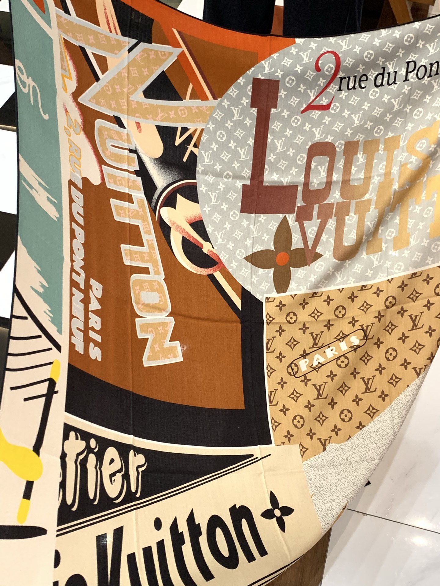 JARDIN DES PLANTES 140双面丝绒～【LV秋冬新品】Jardin Des Plante